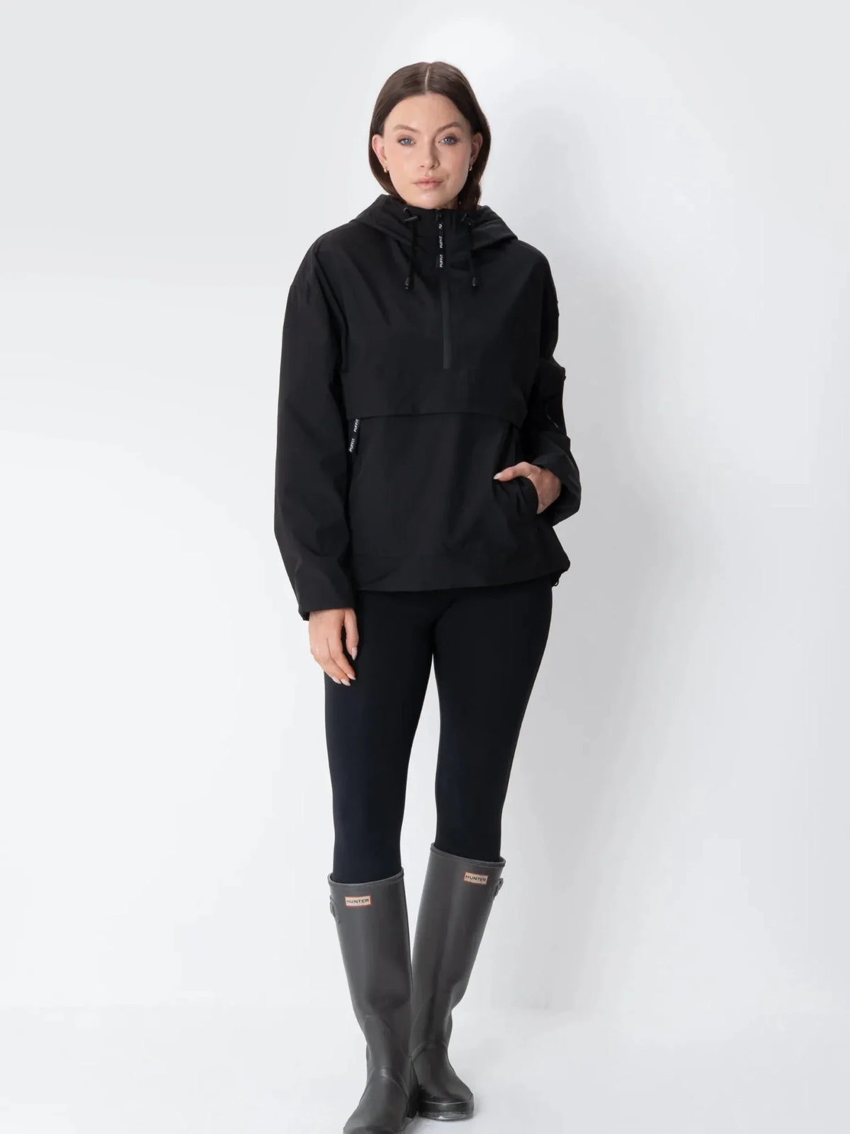 PUFFLT Relaxed Fit Rain Hoodie