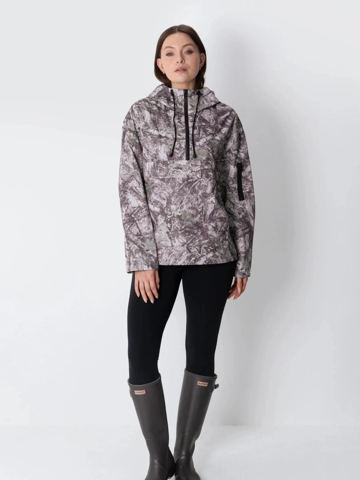 PUFFLT Relaxed Fit Rain Hoodie