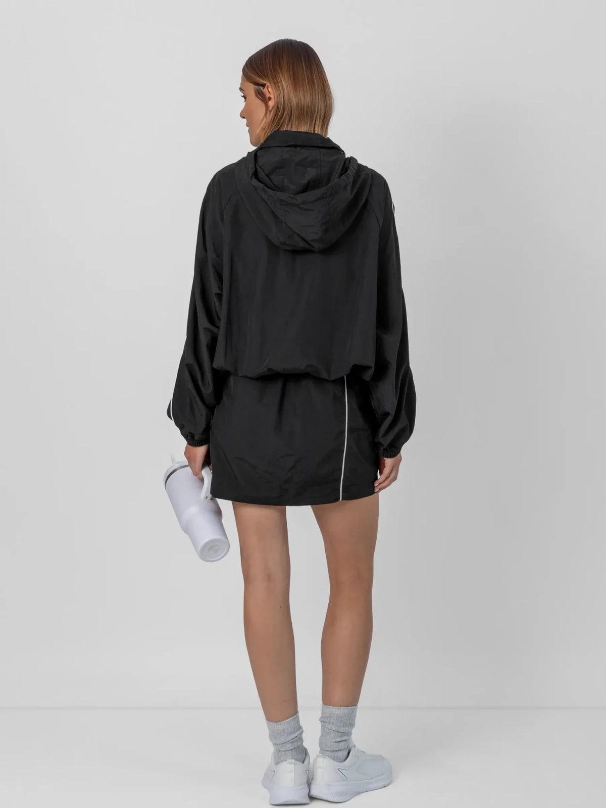 PUFFLT Water Repellent Regular Fit Track Skirt