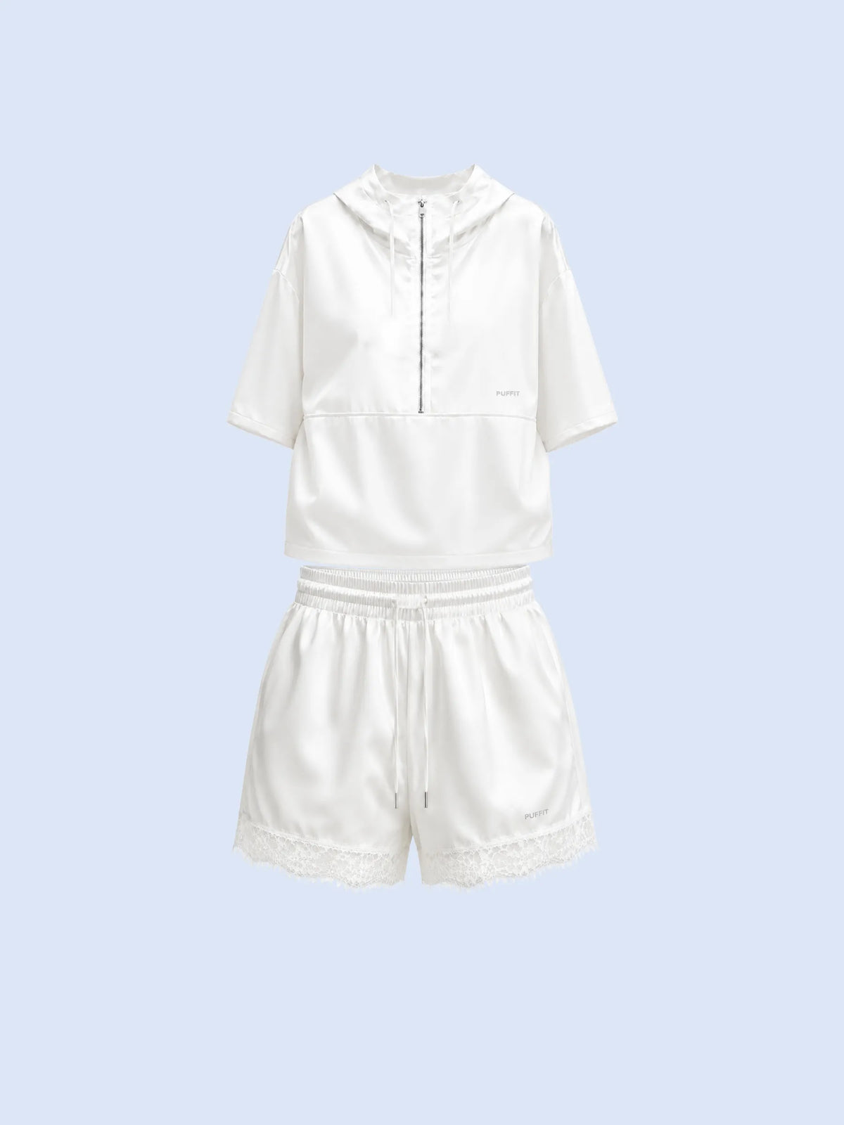 PUFFLT Odor Control Silky Cool Touch Summer Co-Ord Set