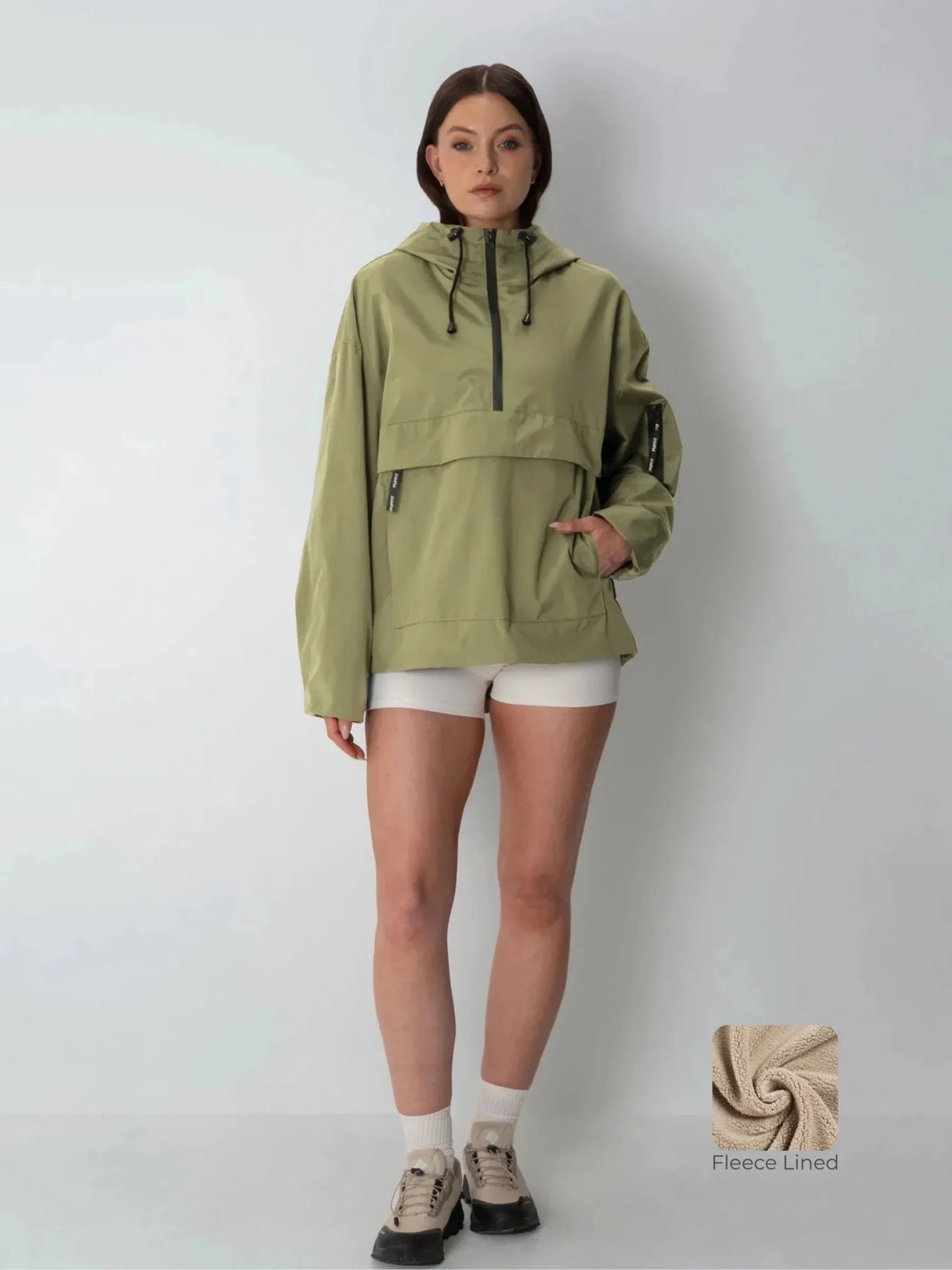 PUFFLT Relaxed Fit Rain Hoodie