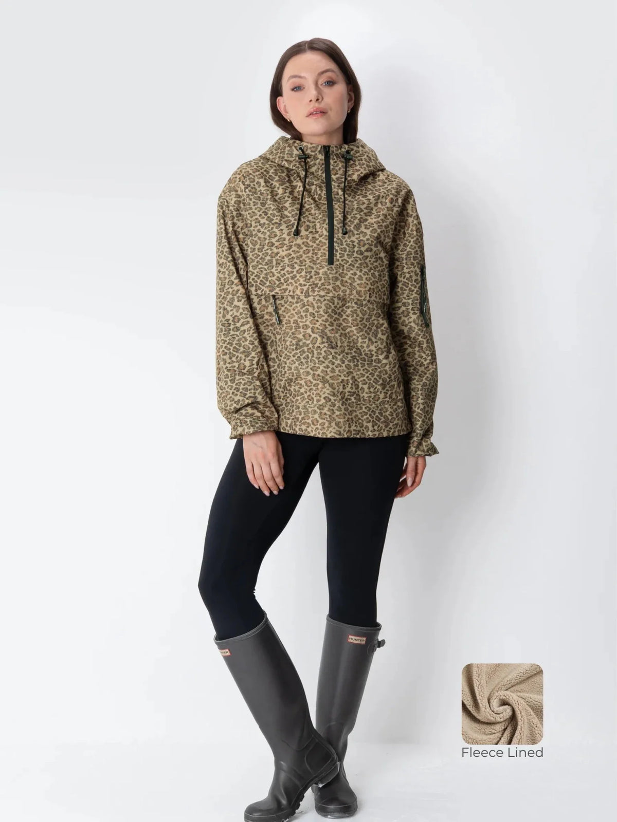 PUFFLT Relaxed Fit Rain Hoodie