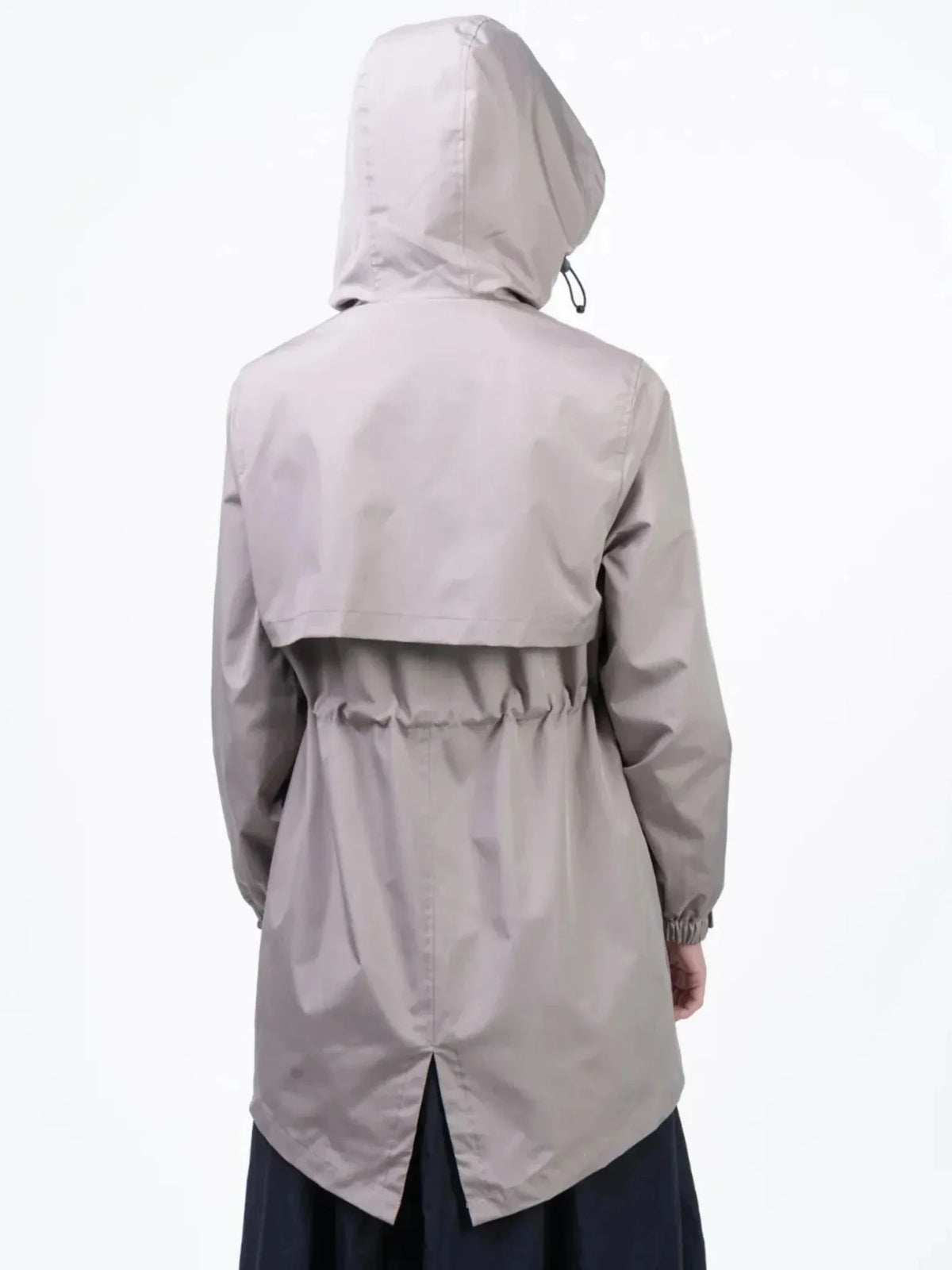 PUFFLT Mid Length Raincoat