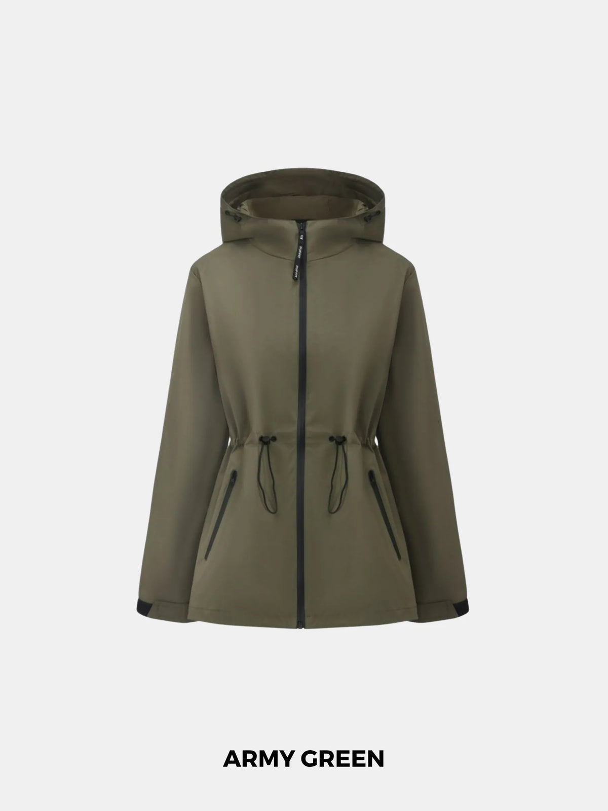 PUFFLT Full Zip Rain Jacket