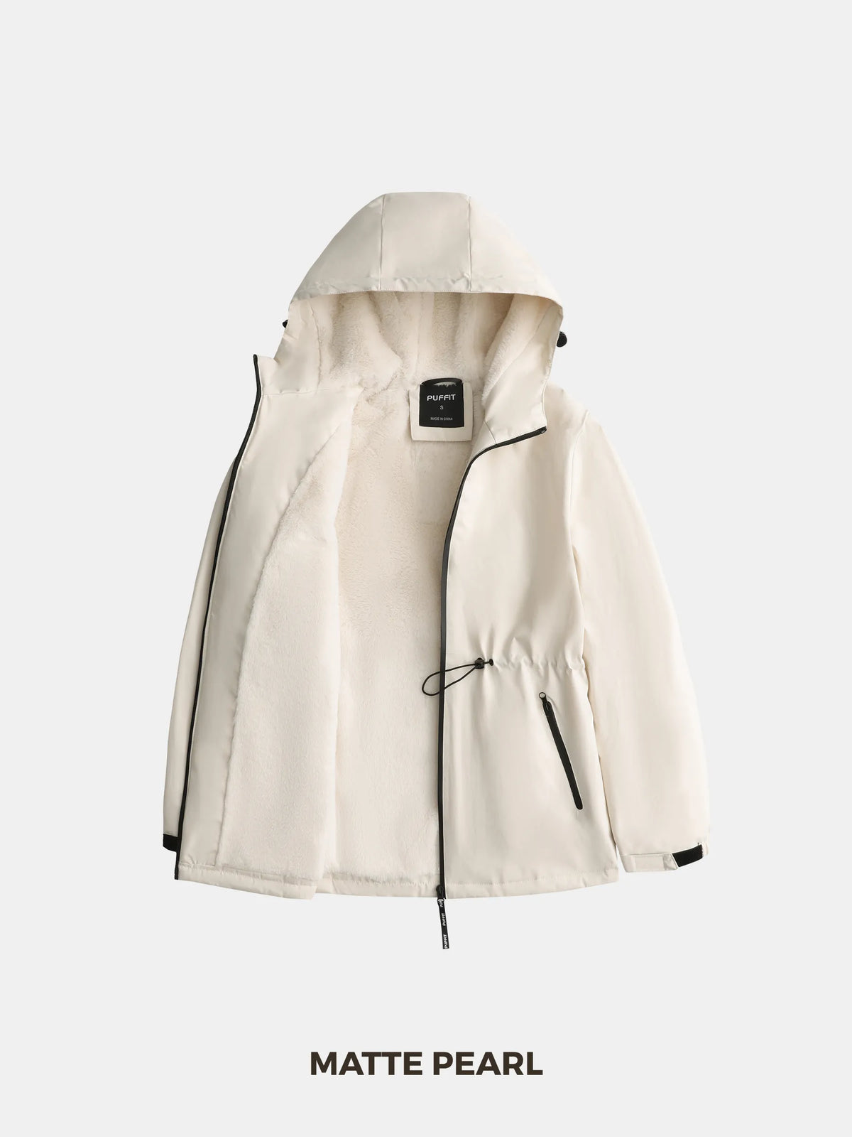 PUFFLT Full Zip Rain Jacket