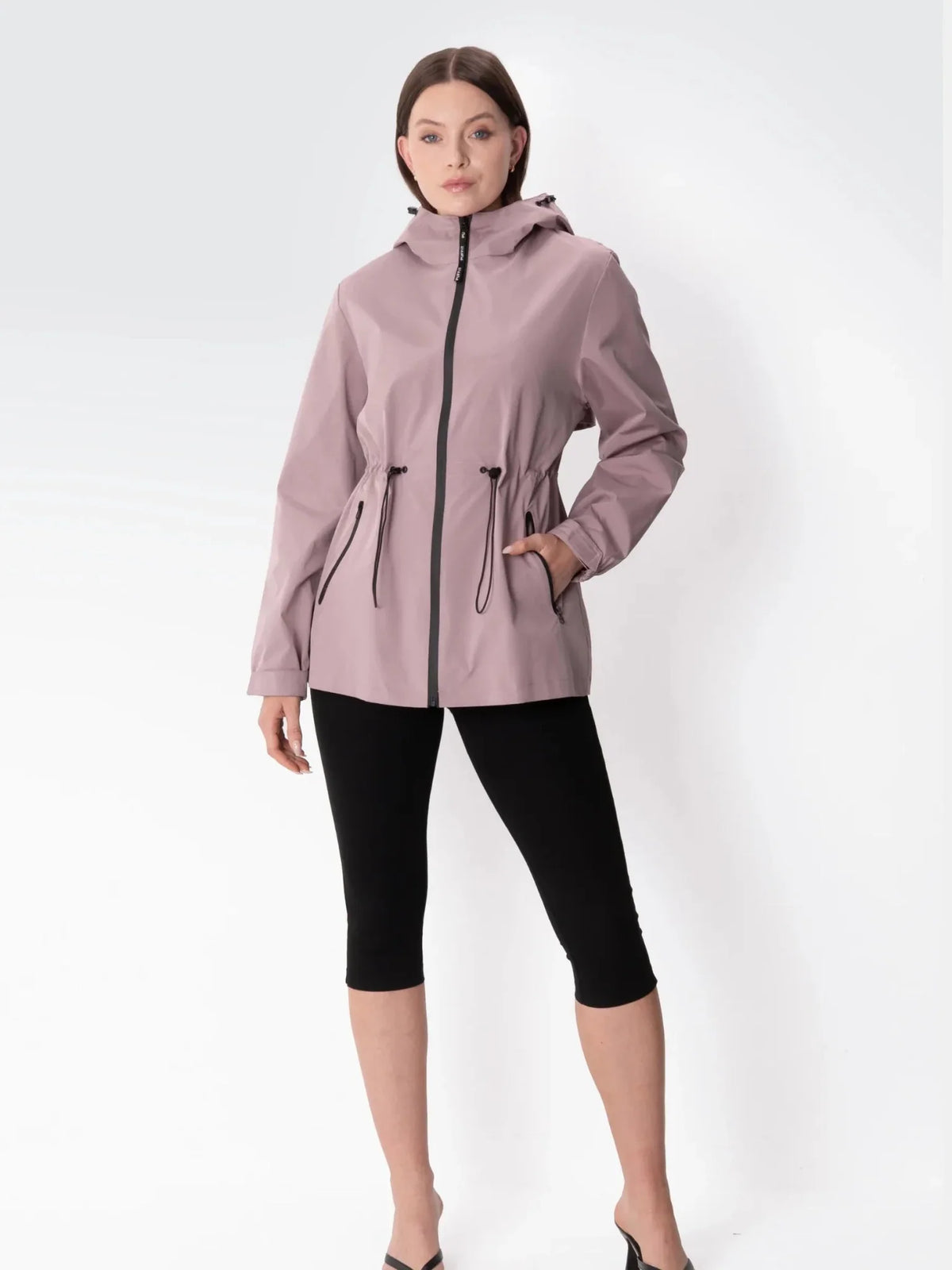 PUFFLT Full Zip Rain Jacket