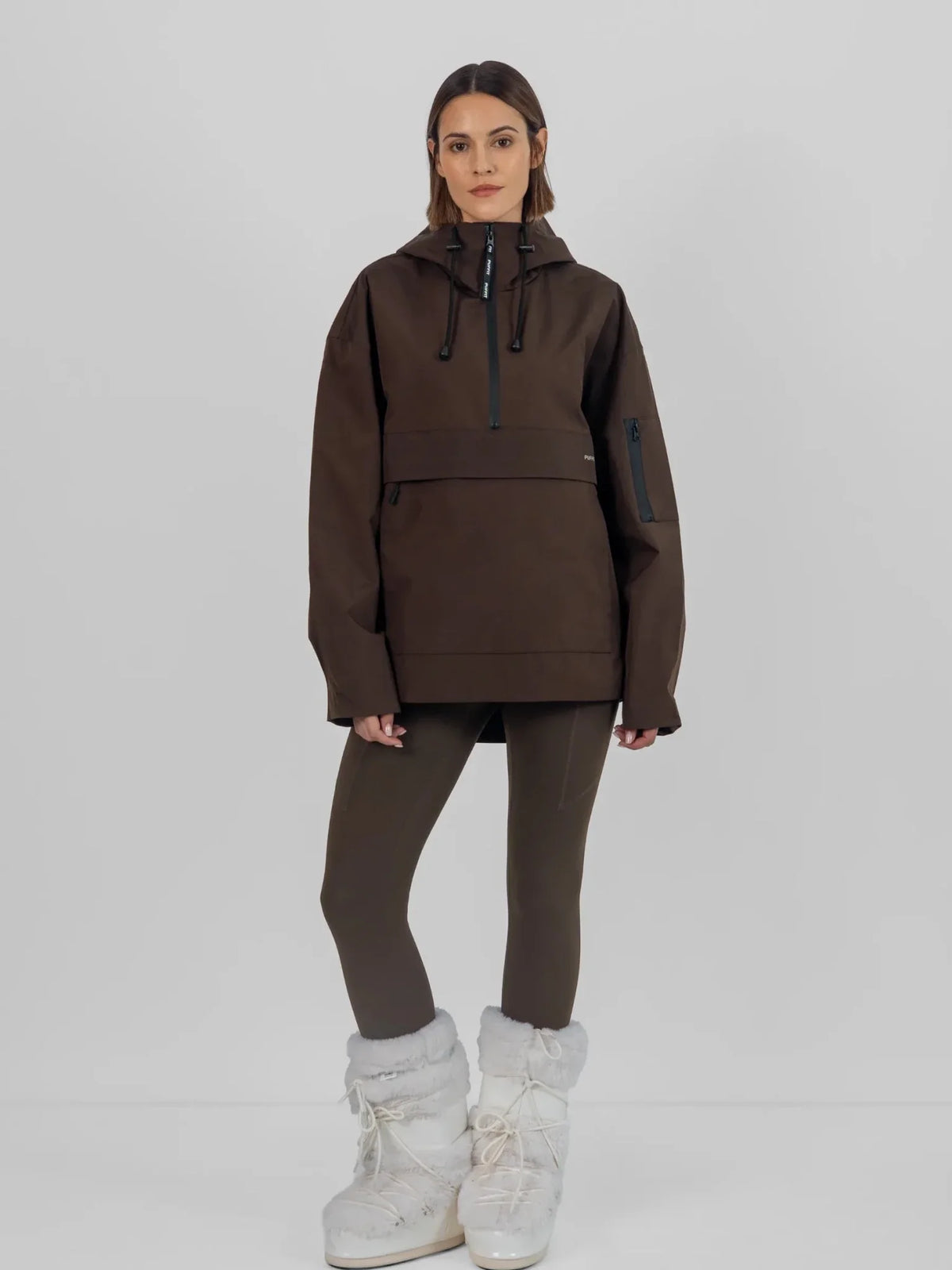 PUFFLT Relaxed Fit Rain Hoodie