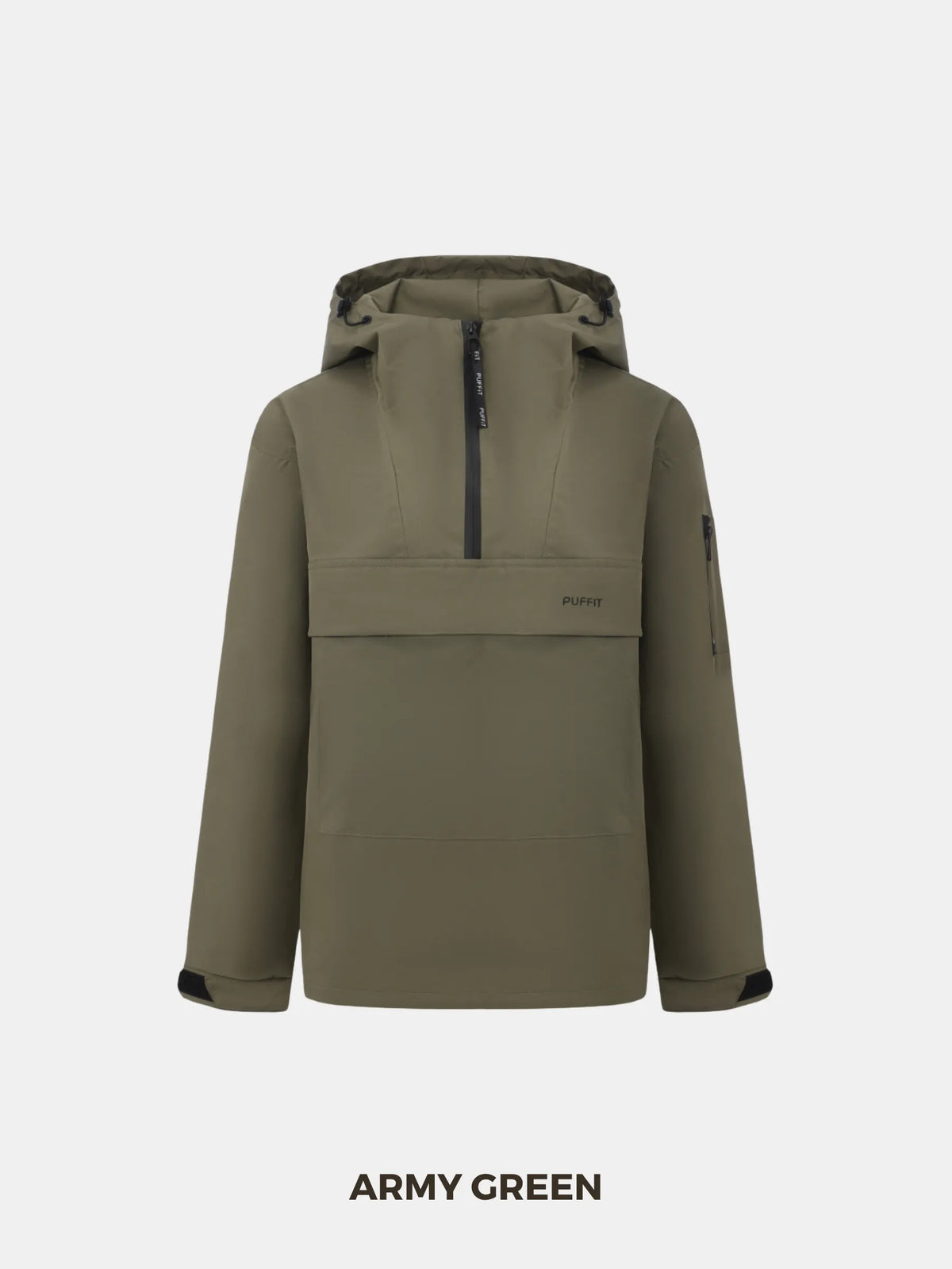 PUFFLT Men's Rain Hoodie