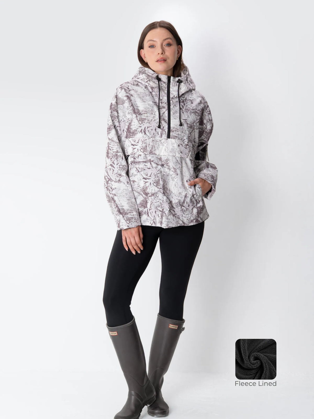 PUFFLT Relaxed Fit Rain Hoodie