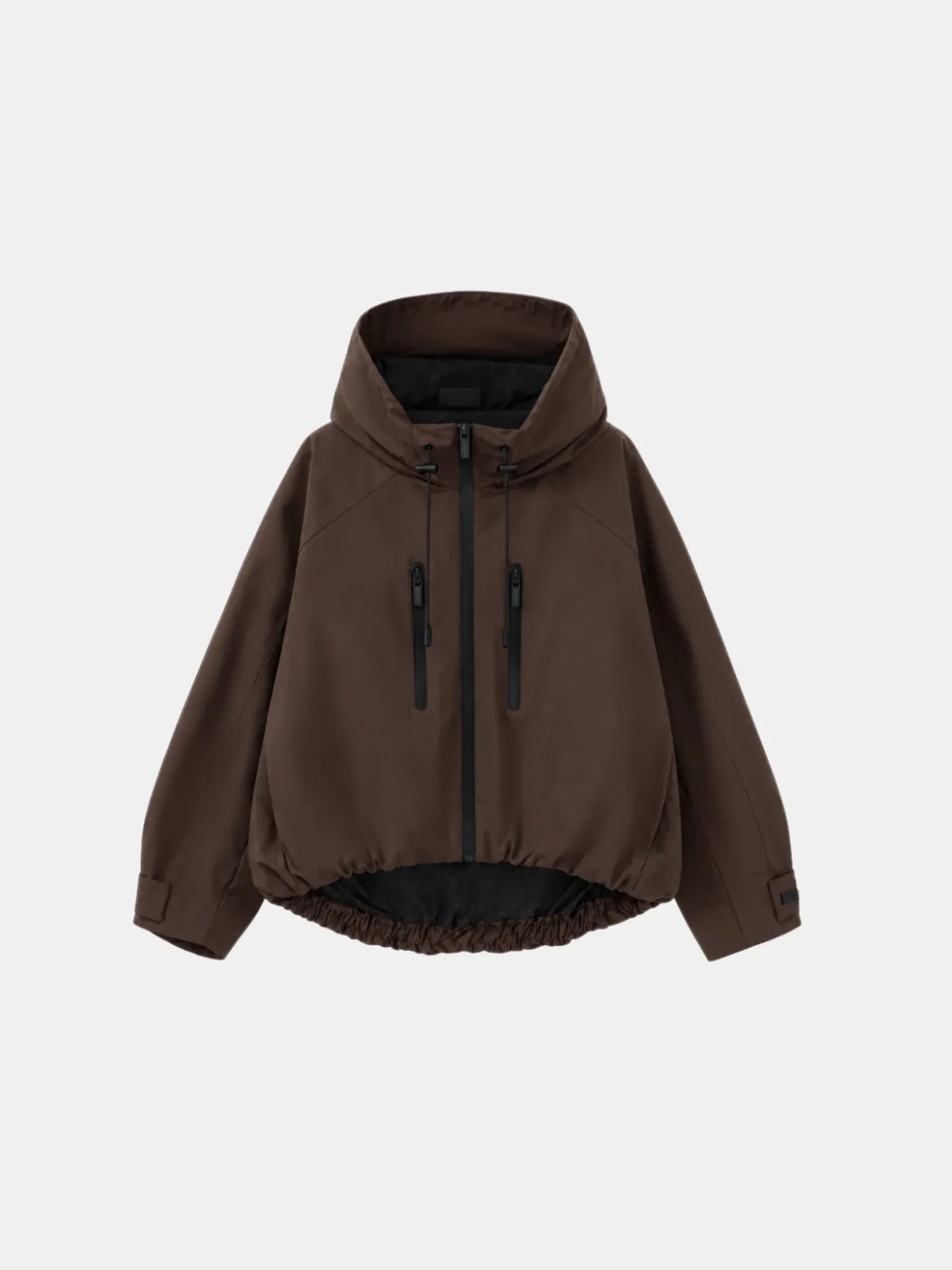 PUFFLT Pro Seam-Taped One Size Short Oversized Rain Jacket