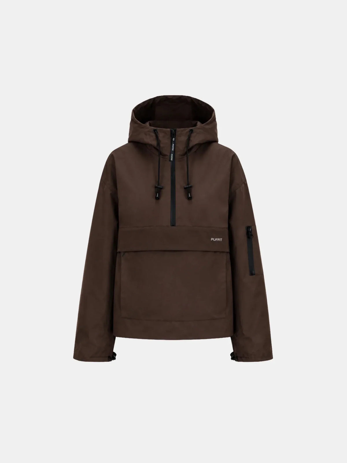 PUFFLT Pro Seam-Taped Relaxed Fit Rain Hoodie