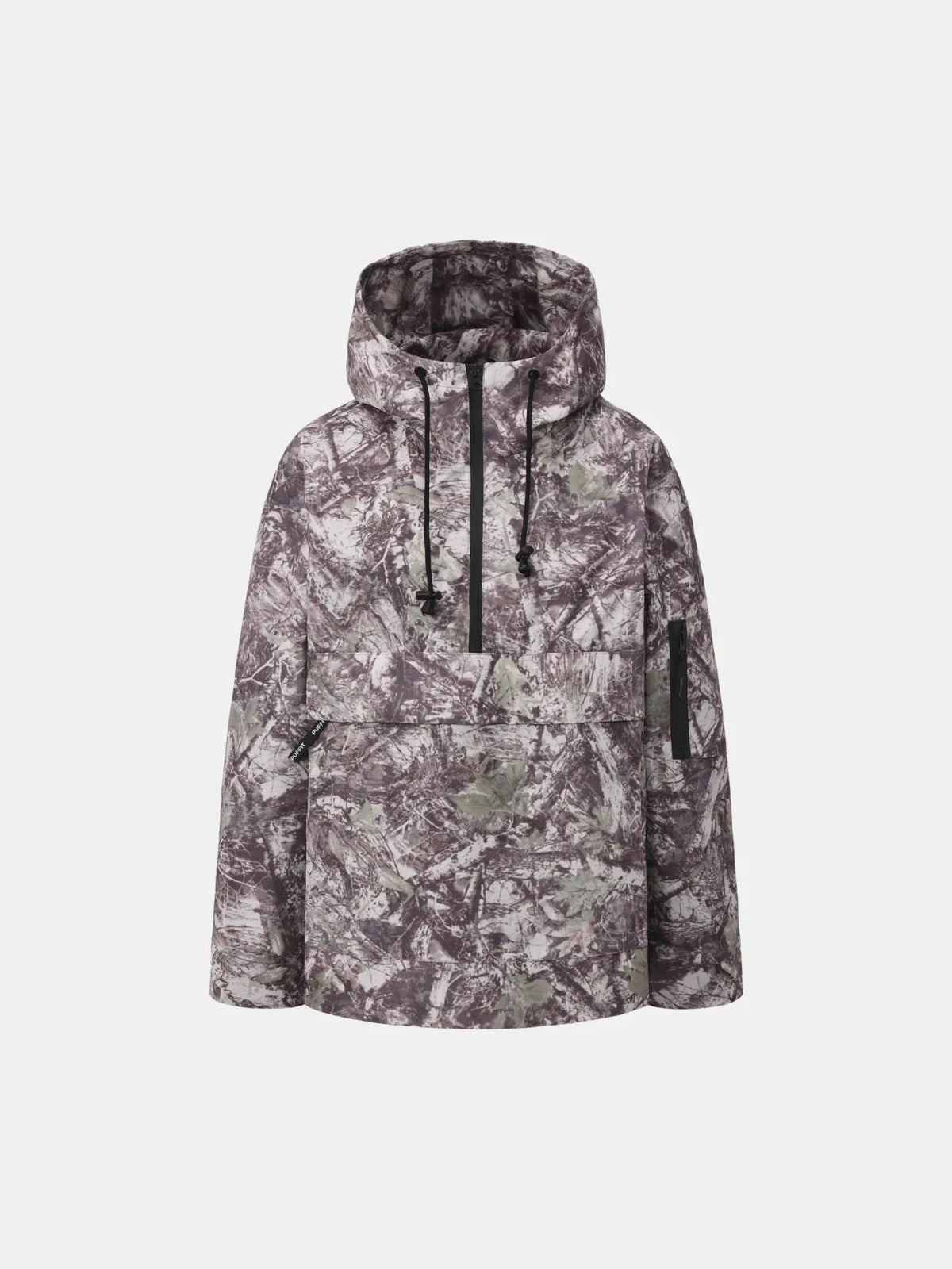 PUFFLT Shadow Camo Relaxed Fit Rain Hoodie