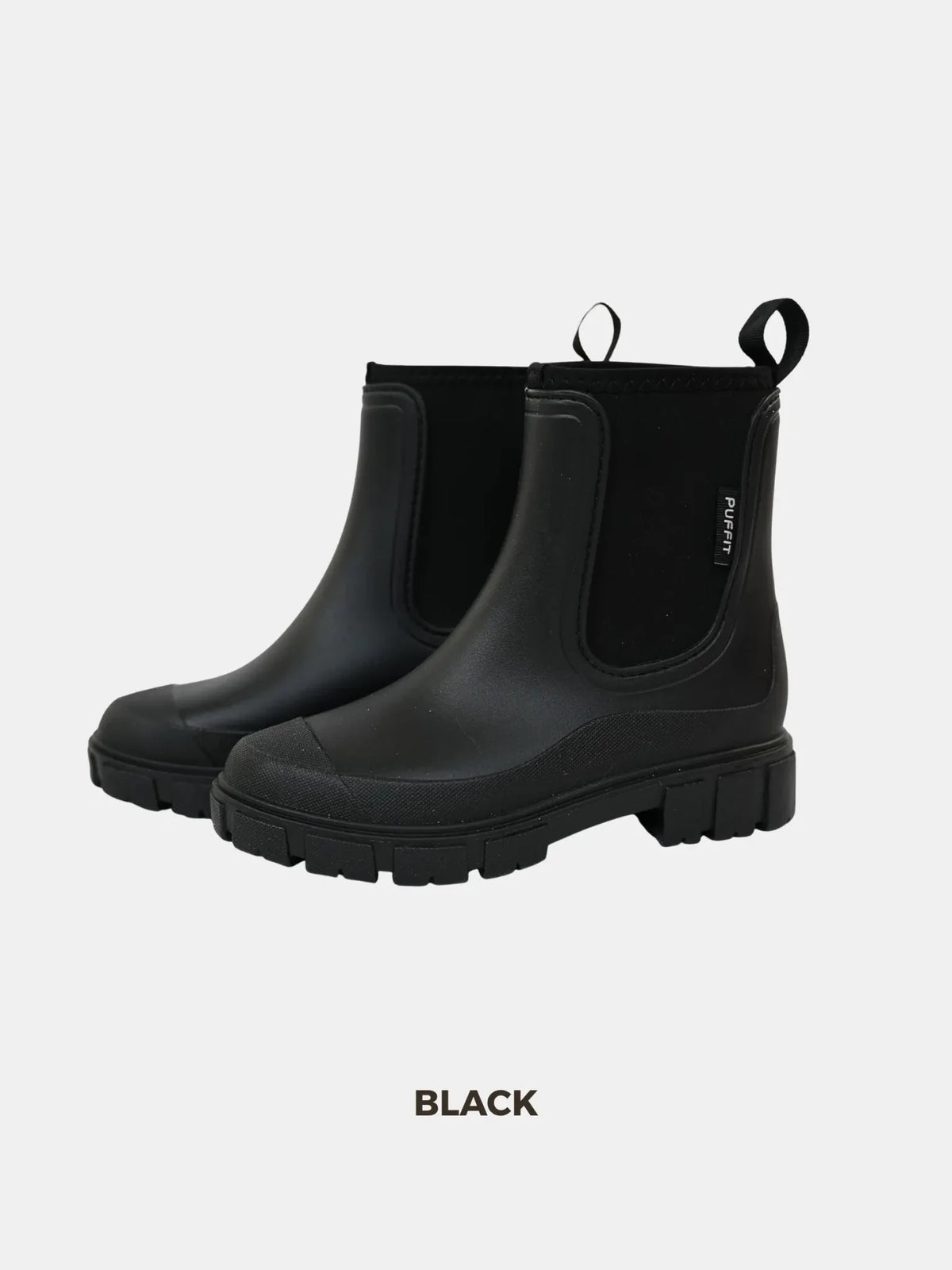 PUFFLT Waterproof Rain Boots