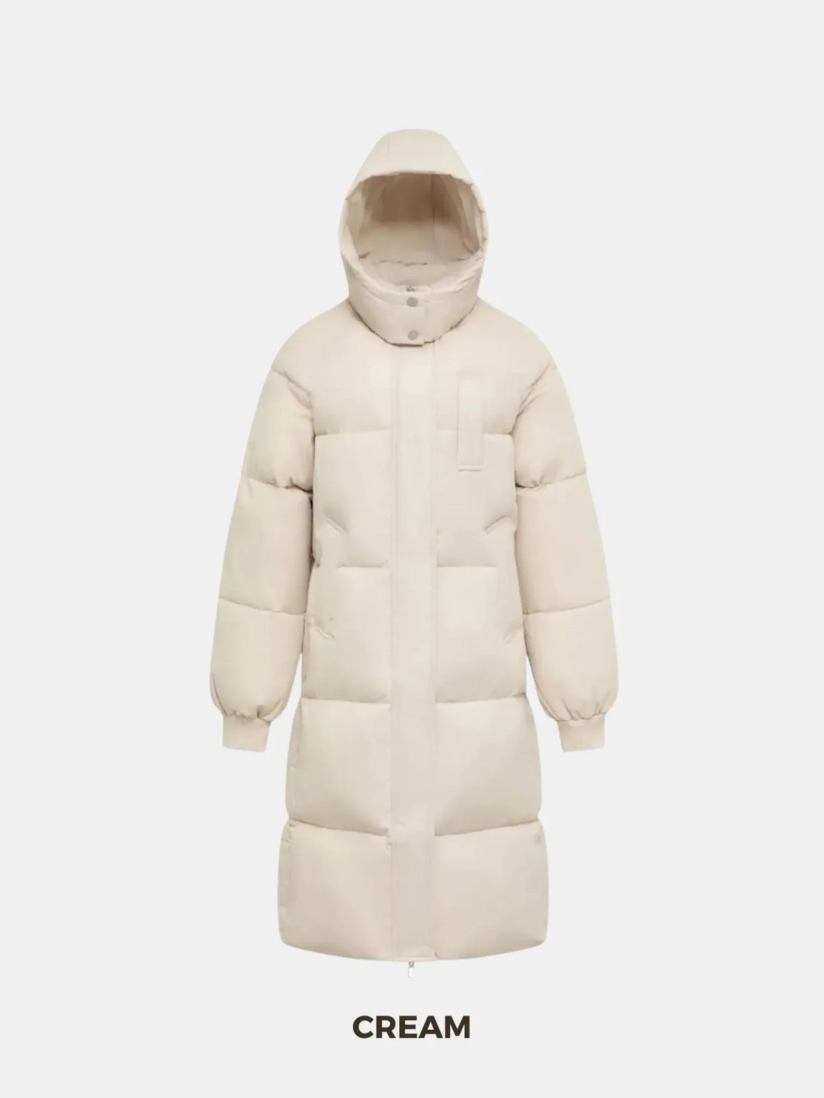 PUFFLT Long Hooded Puffer Jacket