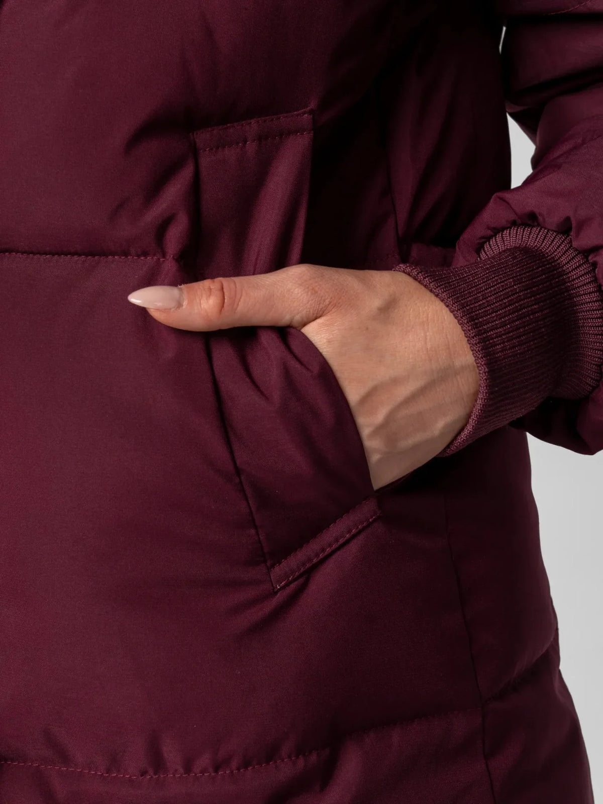 PUFFLT Long Hooded Puffer Jacket