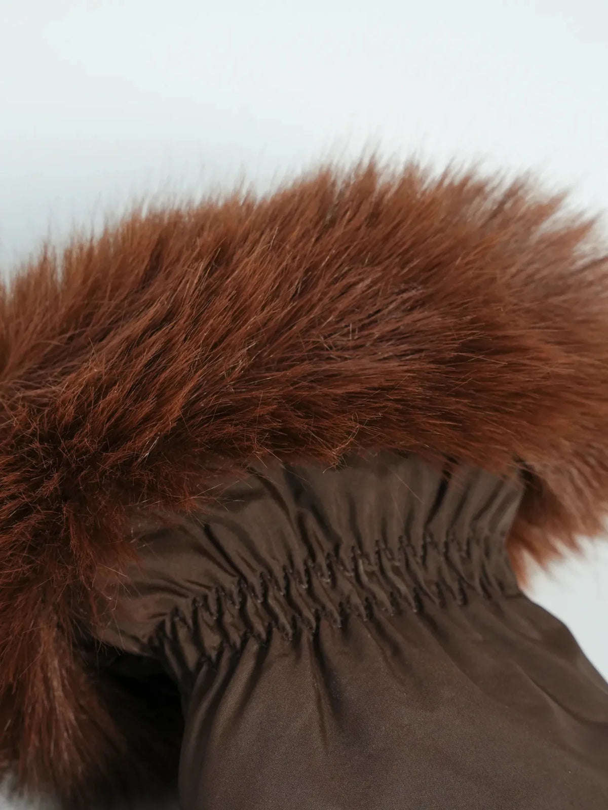 PUFFLT Faux Fur Mittens