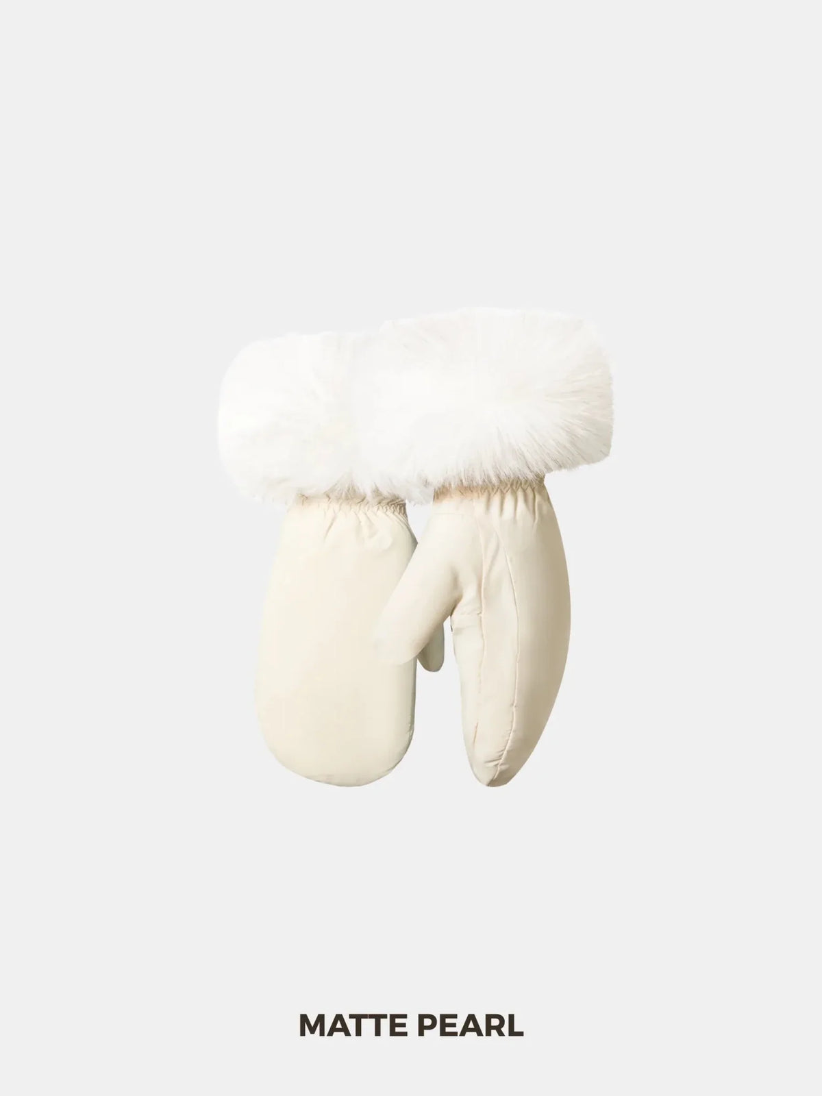 PUFFLT Faux Fur Mittens