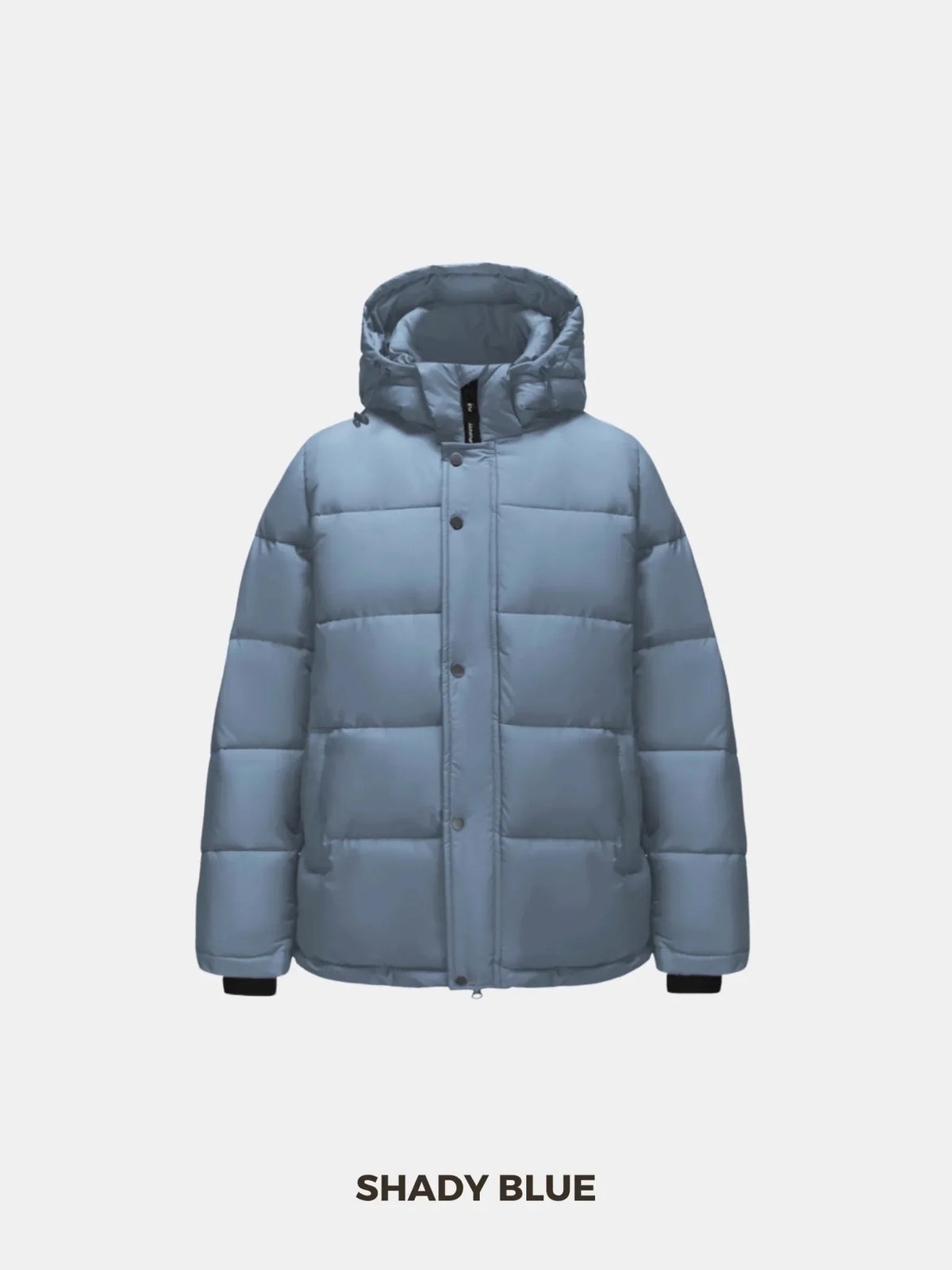 PUFFLT Men's Detachable-Hooded Puffer Jacket