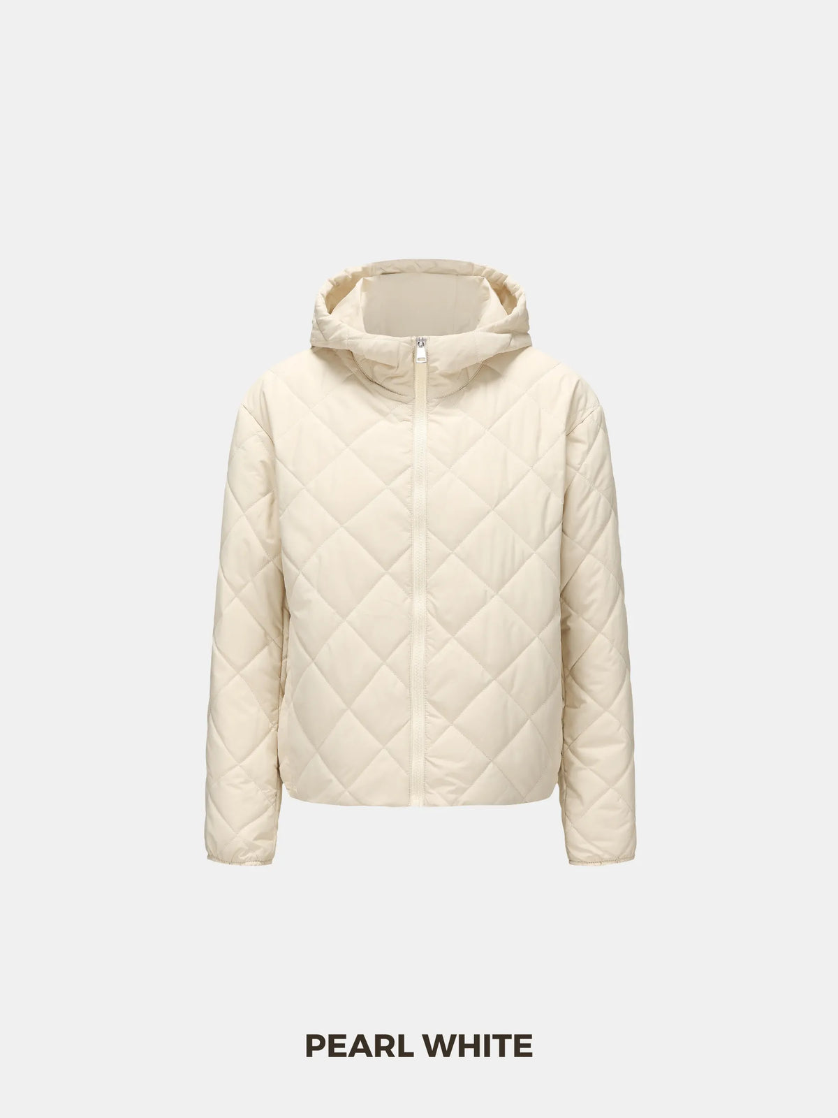 PUFFLT Short Diamond Quilted Jacket