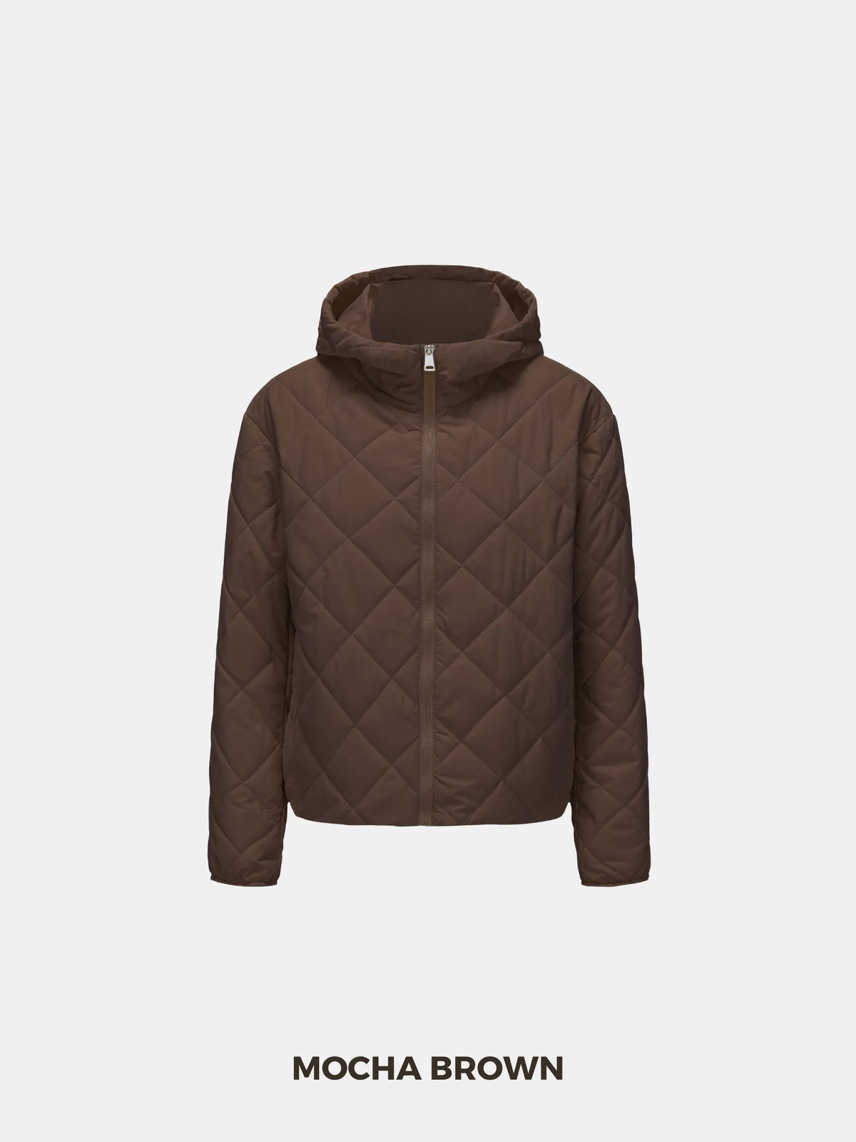 PUFFLT Short Diamond Quilted Jacket