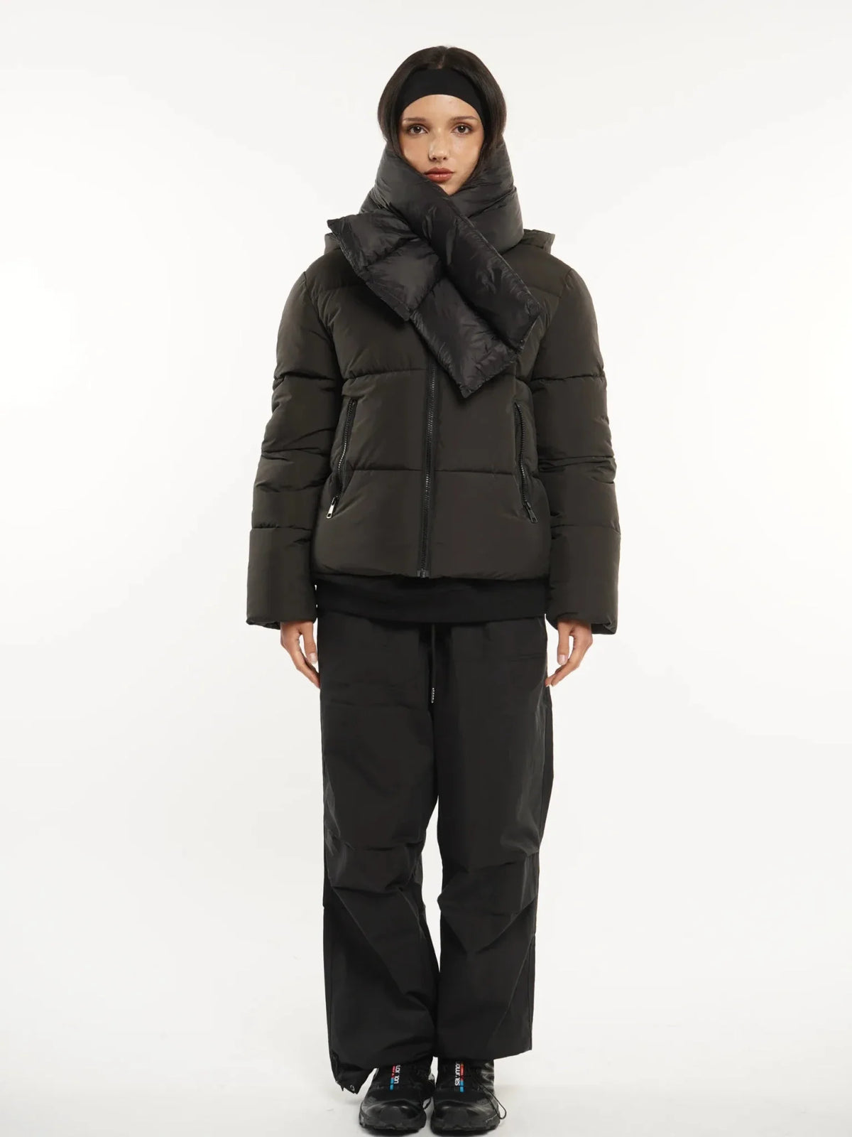 PUFFLT Padded Puffer Scarf