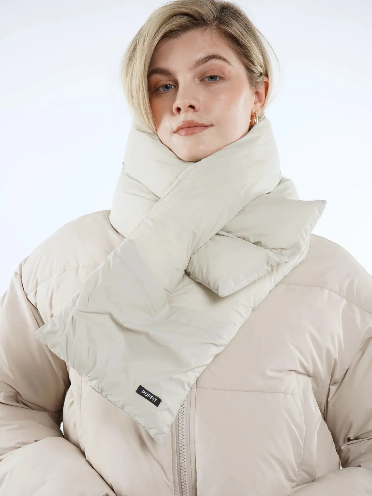 PUFFLT Padded Puffer Scarf
