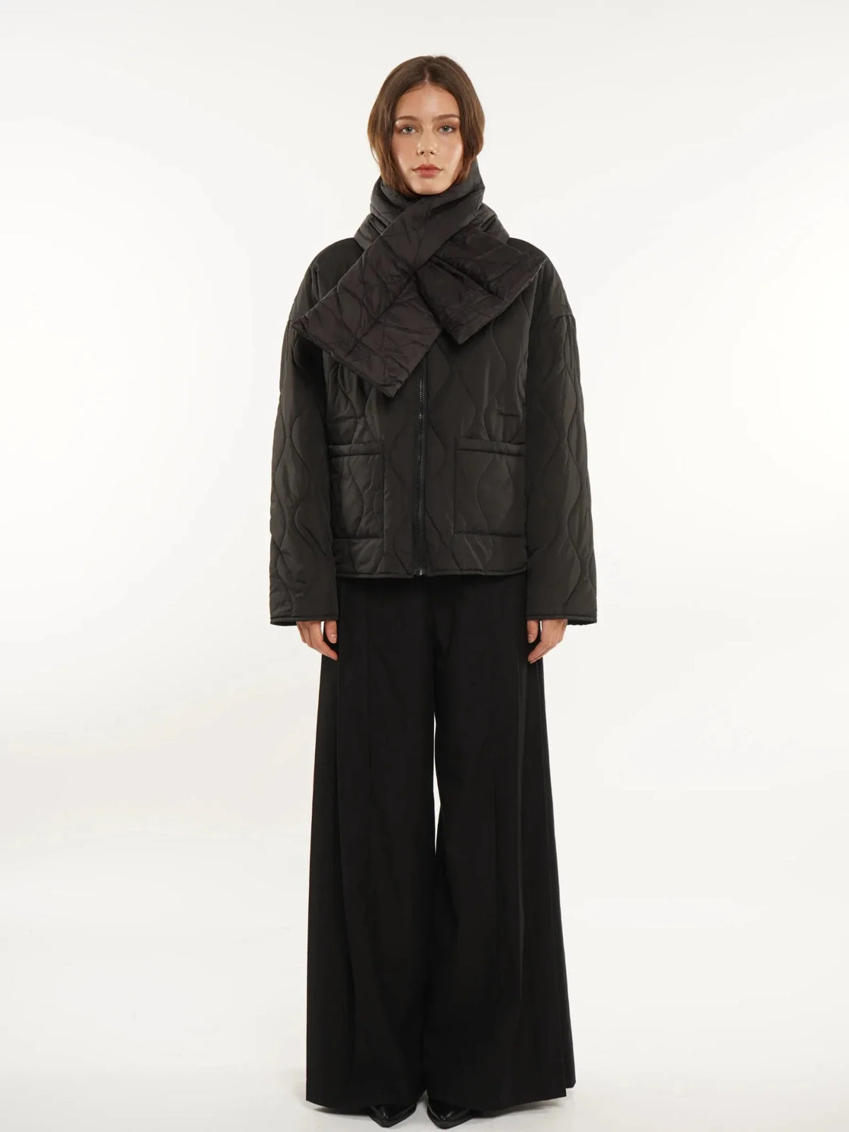PUFFLT Quilted Puffer Scarf