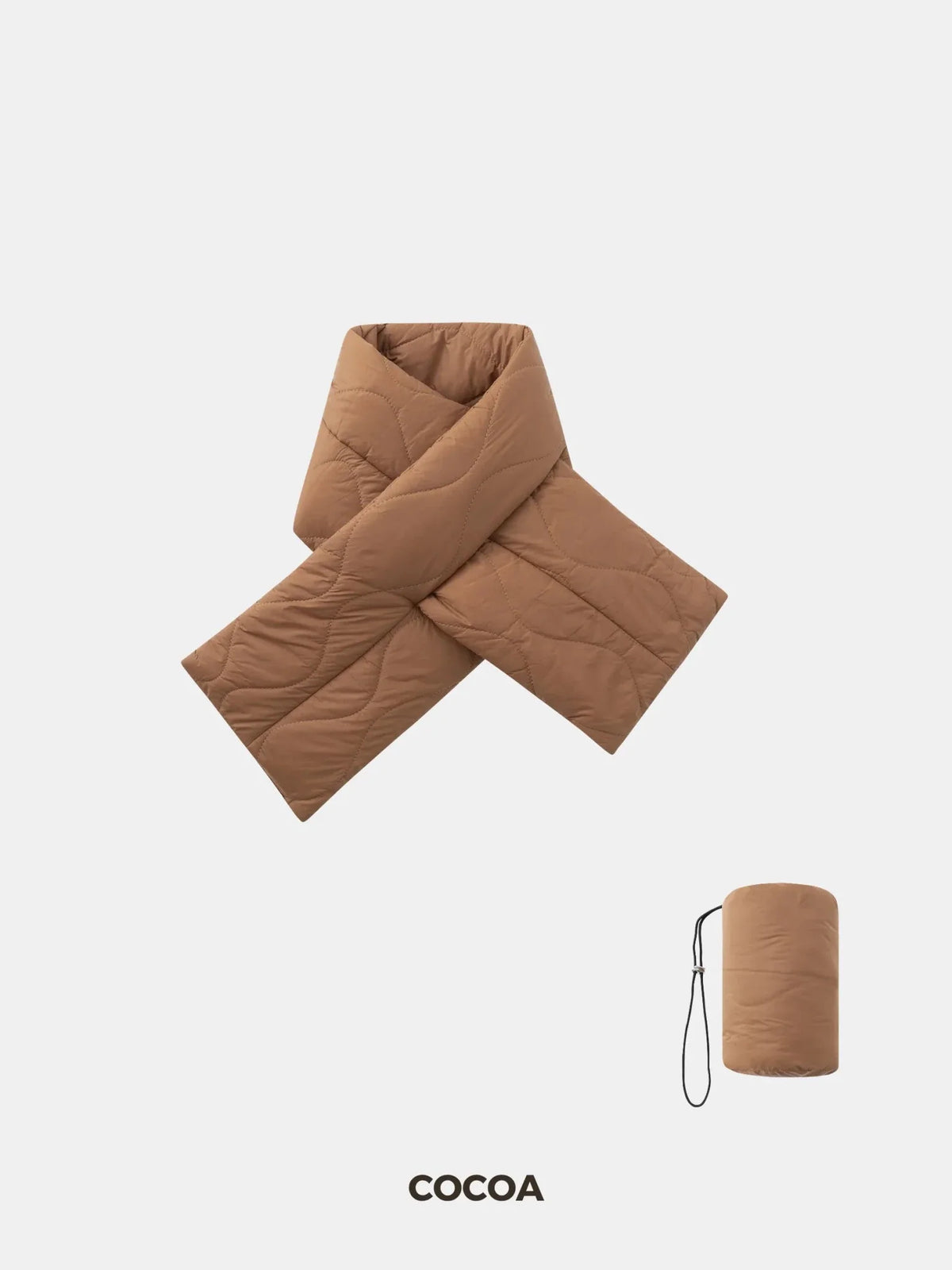 PUFFLT Quilted Puffer Scarf