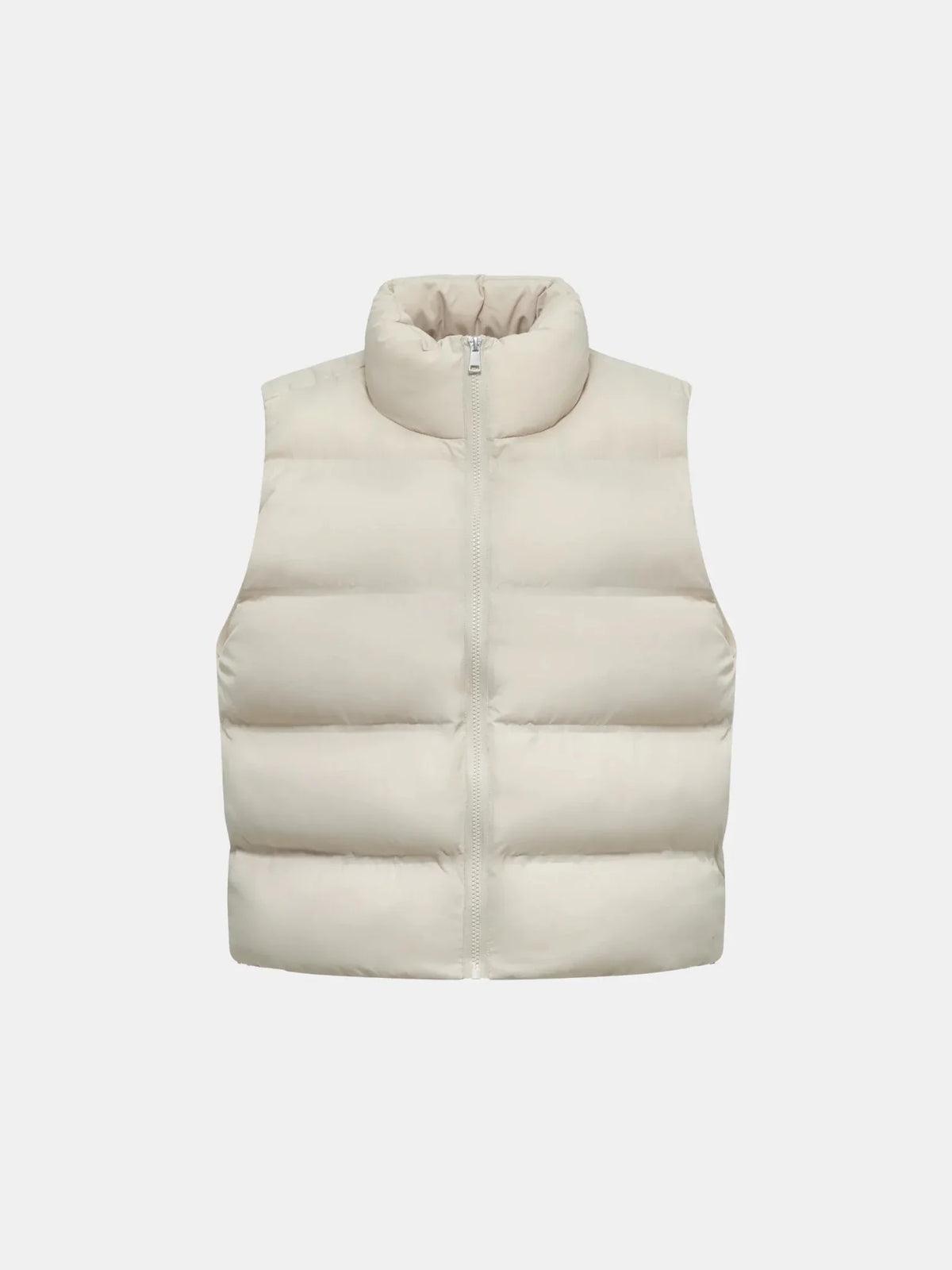 PUFFLT Taped Seams Funnel Neck Puffer Gilet
