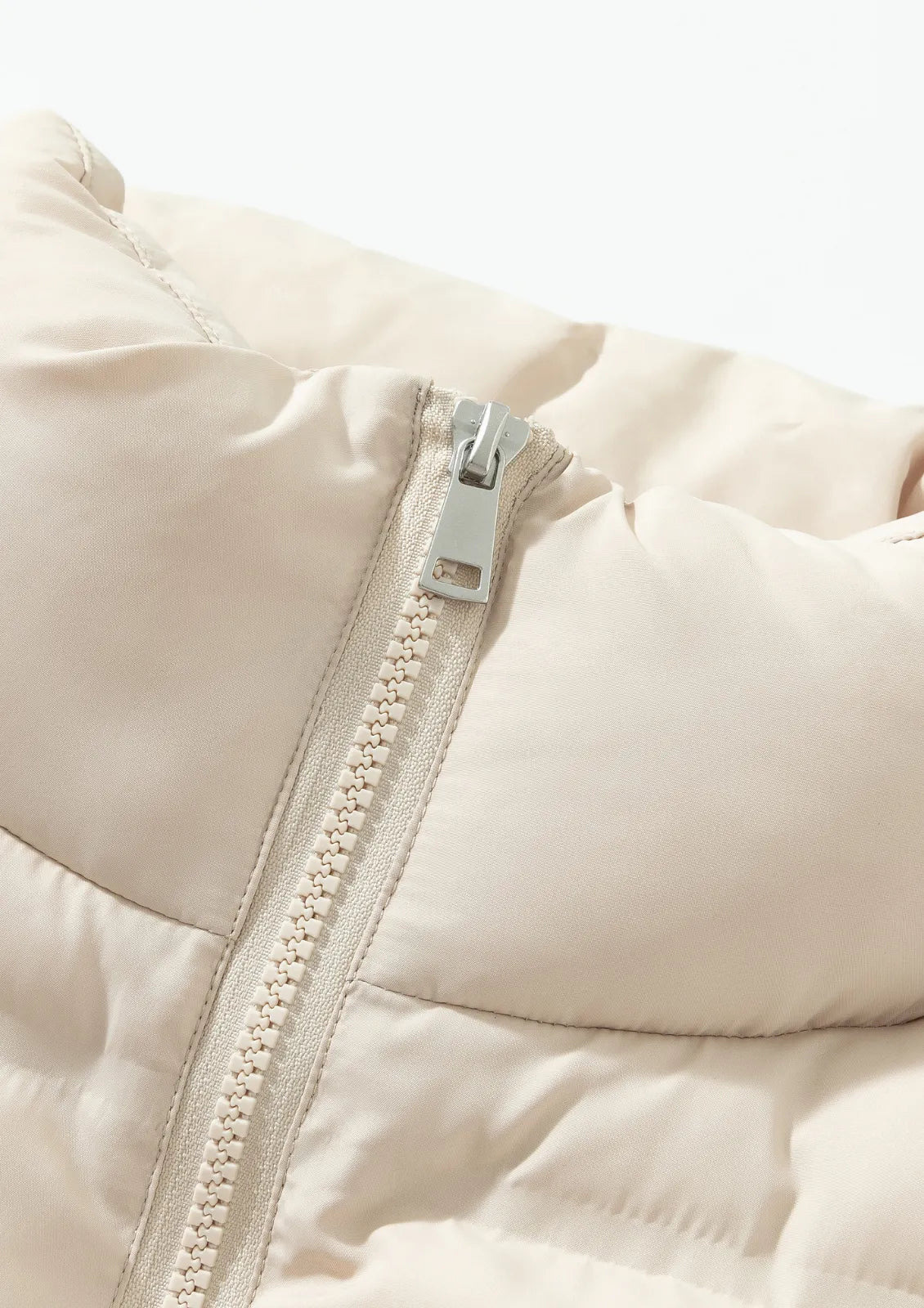 PUFFLT Taped Seams Funnel Neck Puffer Gilet