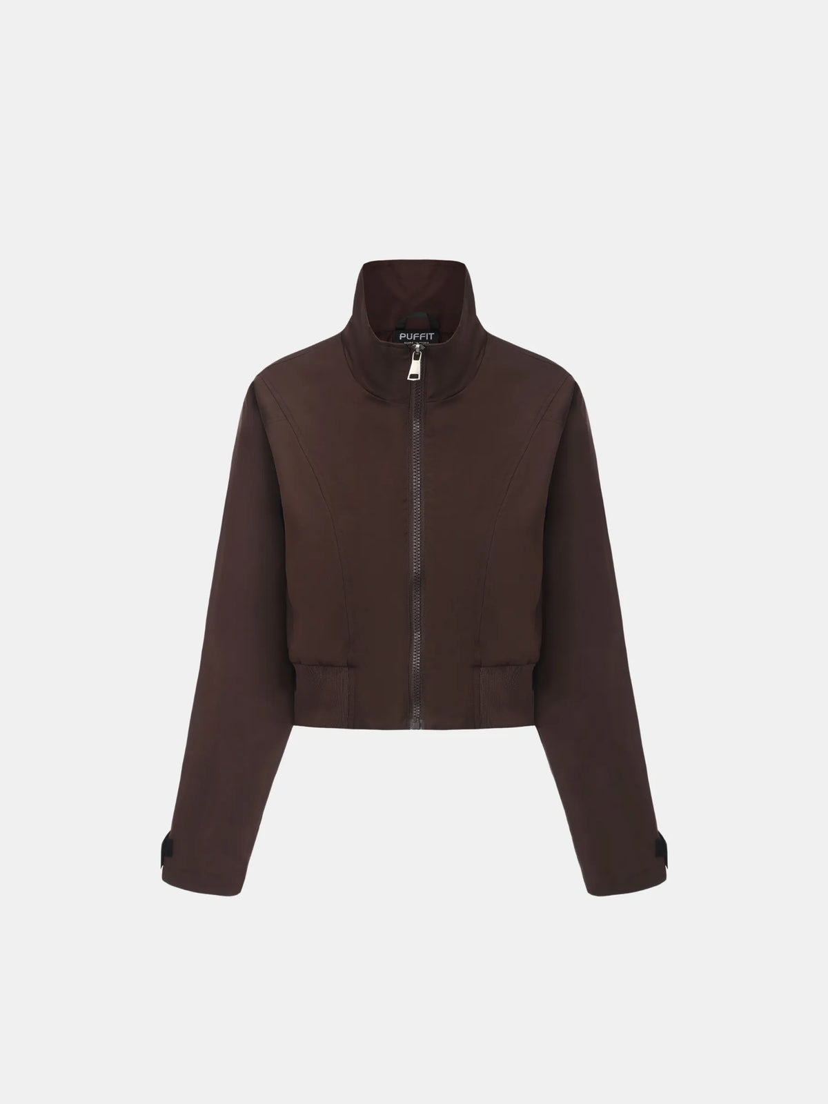 PUFFLT Funnel Collar Waterproof Bomber Jacket