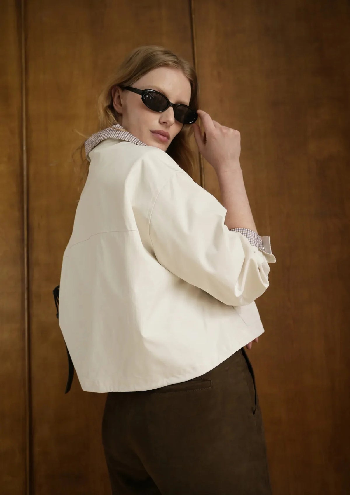PUFFLT Stand Collar Bomber Jacket