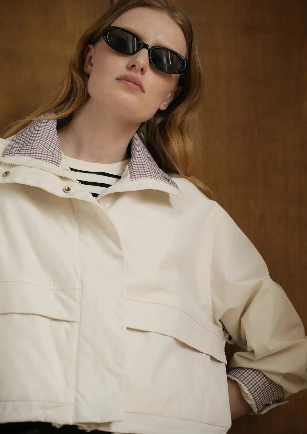 PUFFLT Stand Collar Bomber Jacket