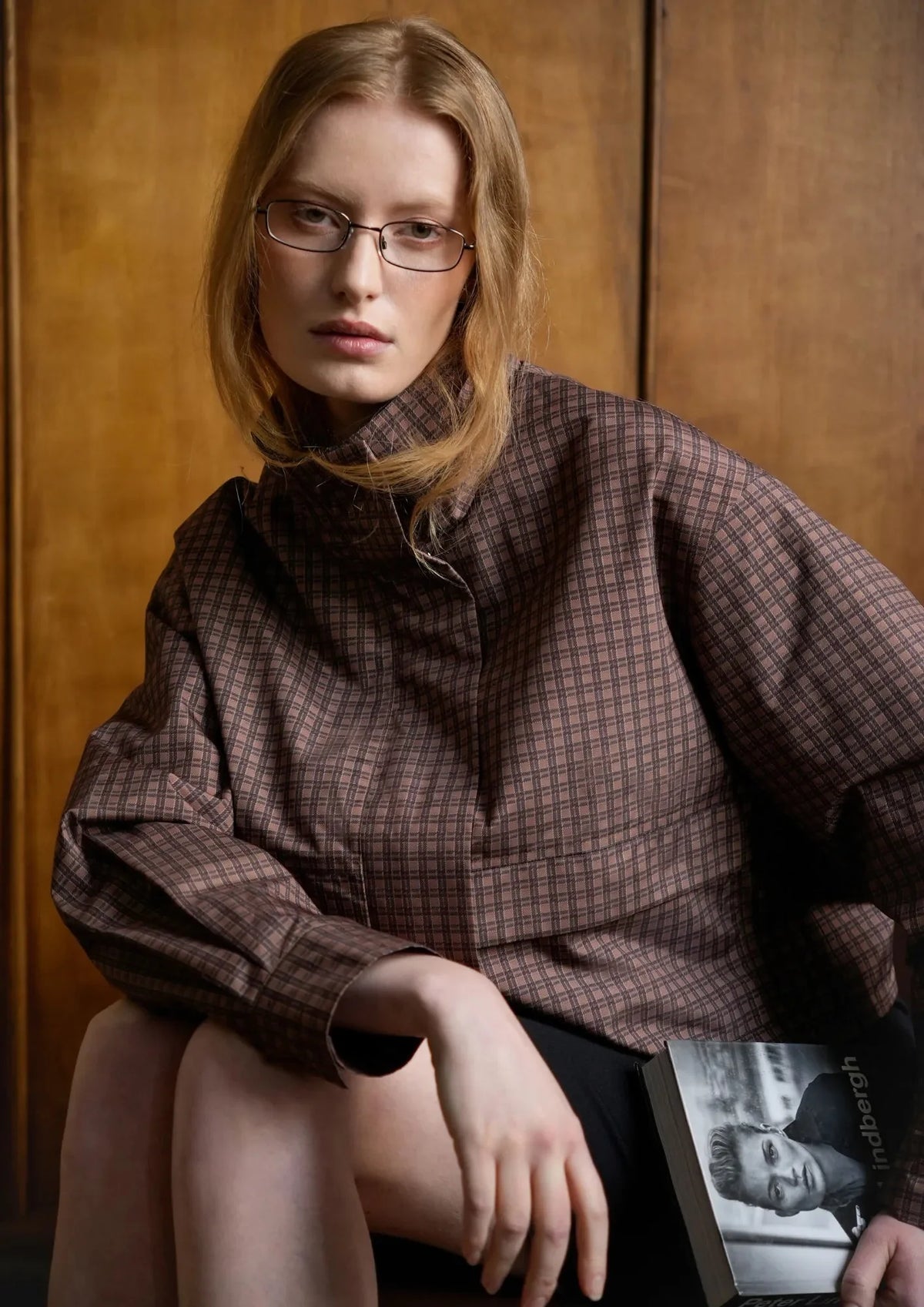 PUFFLT Stand Collar Bomber Jacket