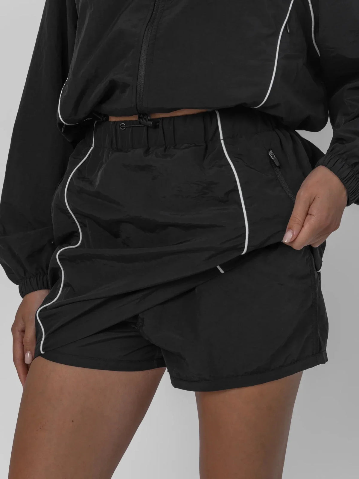PUFFLT Water Repellent Regular Fit Track Skirt
