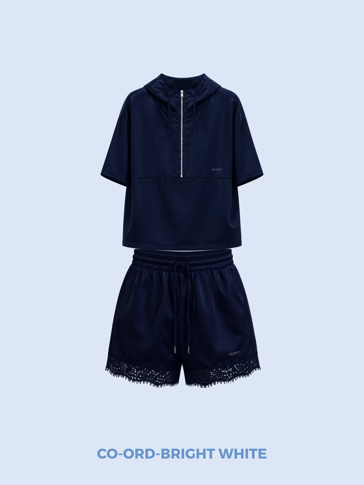PUFFLT Odor Control Silky Cool Touch Summer Co-Ord Set