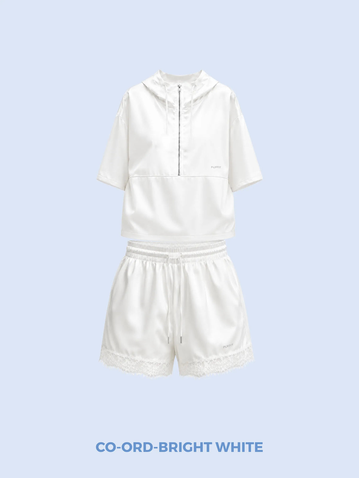 PUFFLT Odor Control Silky Cool Touch Summer Co-Ord Set