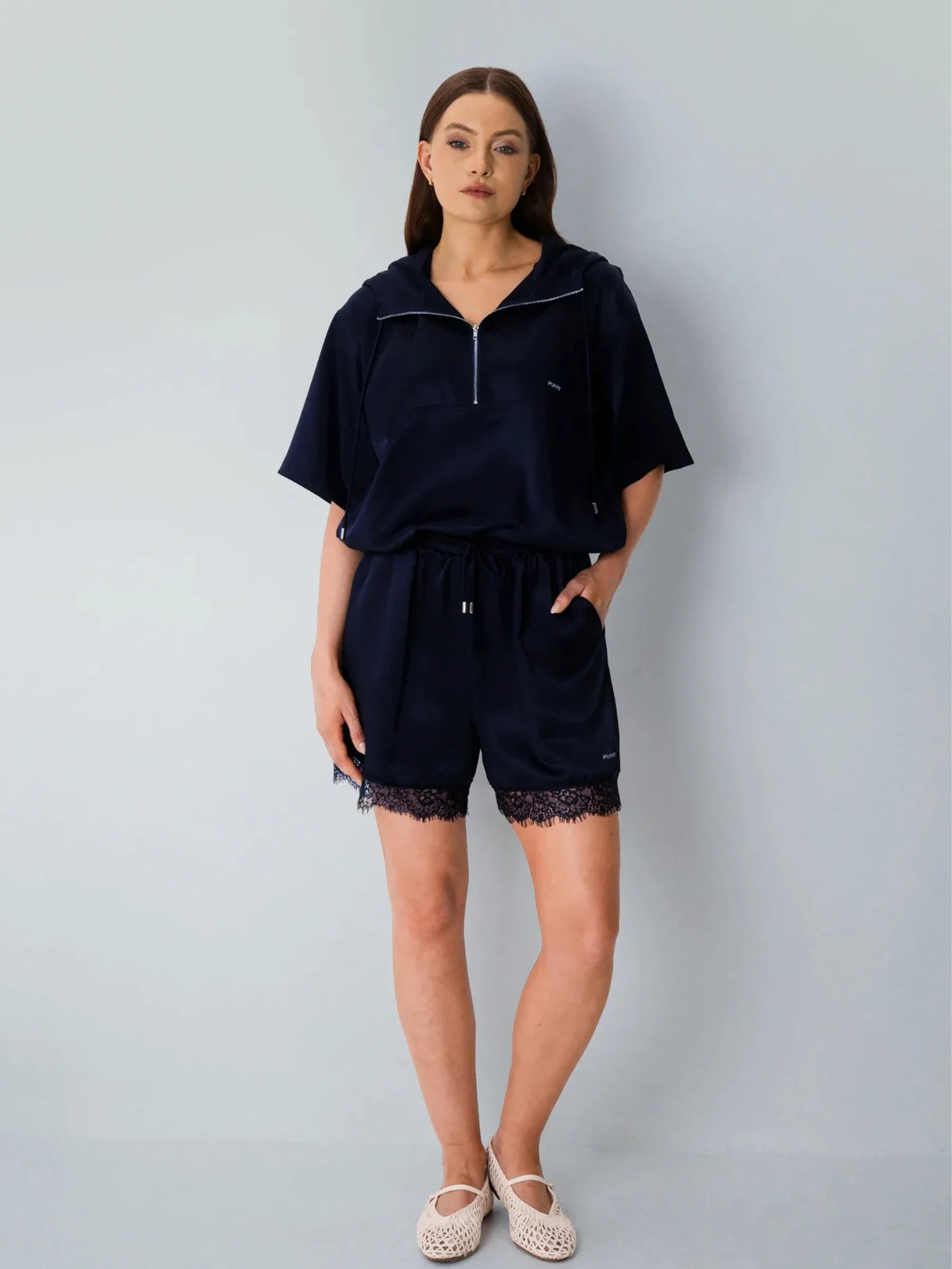 PUFFLT Odor Control Silky Cool Touch Summer Co-Ord Set