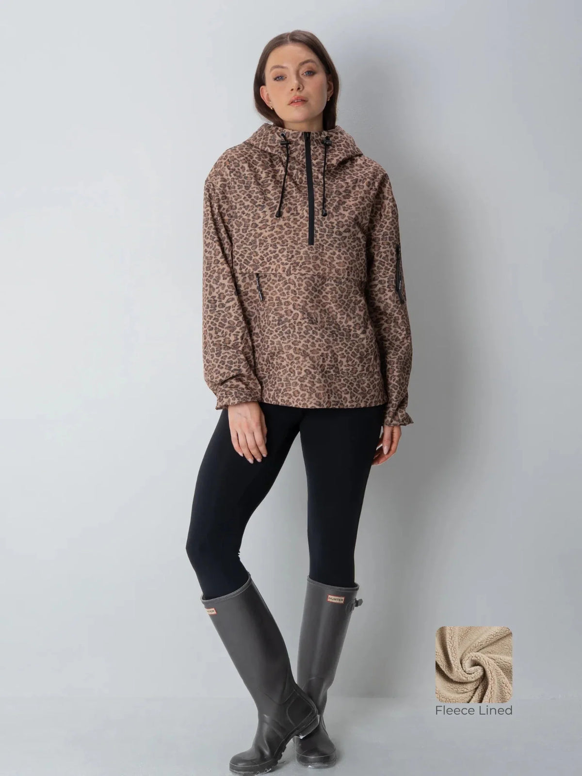 PUFFLT Relaxed Fit Rain Hoodie