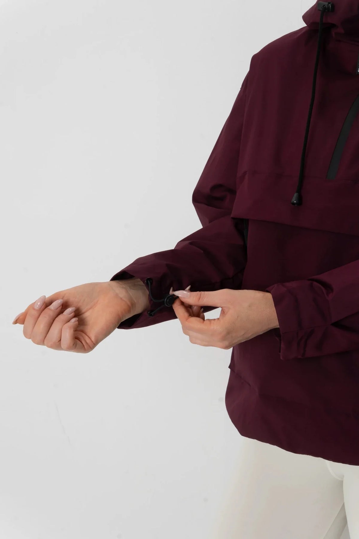 PUFFLT Relaxed Fit Rain Hoodie