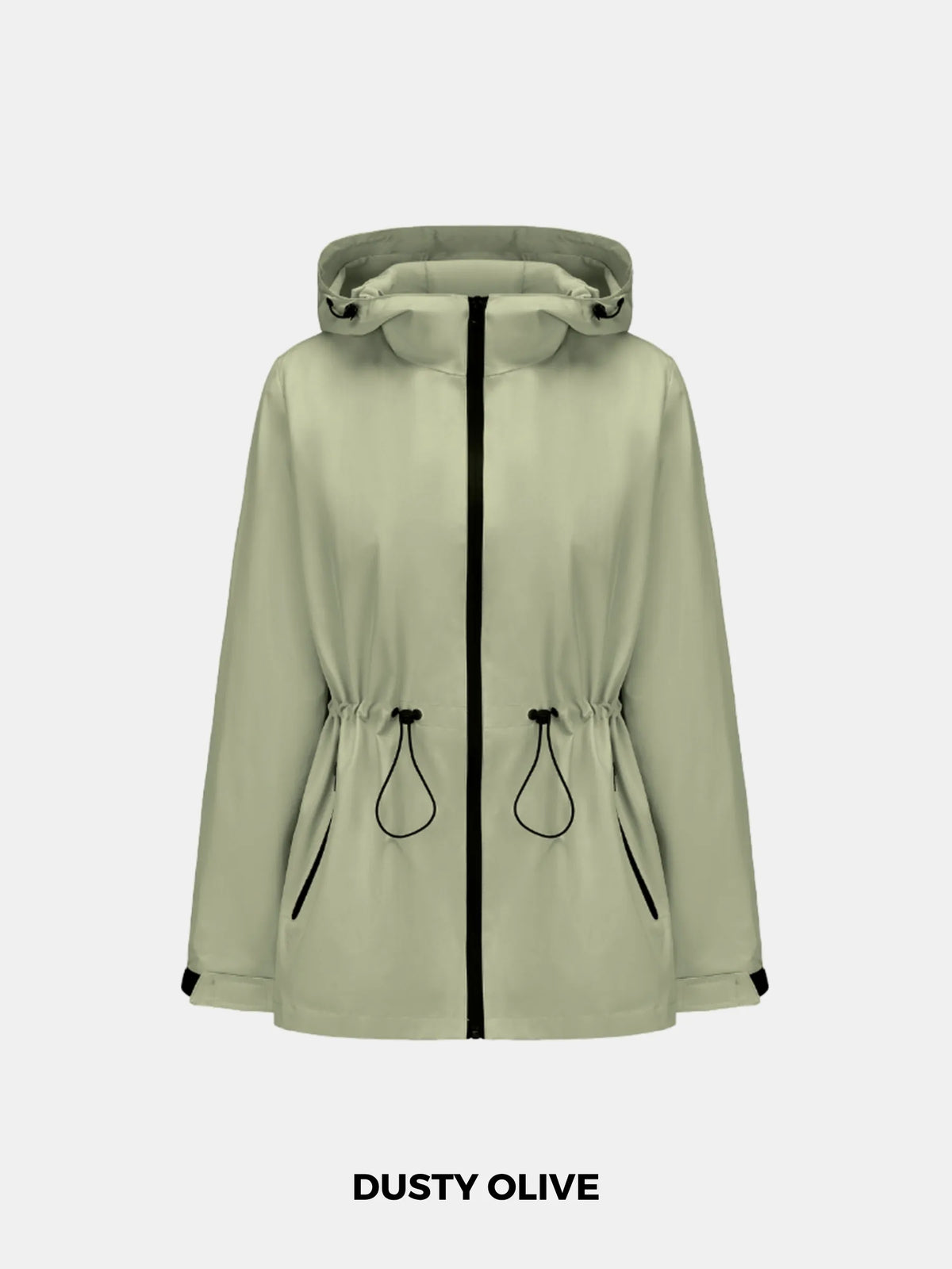 PUFFLT Full Zip Rain Jacket
