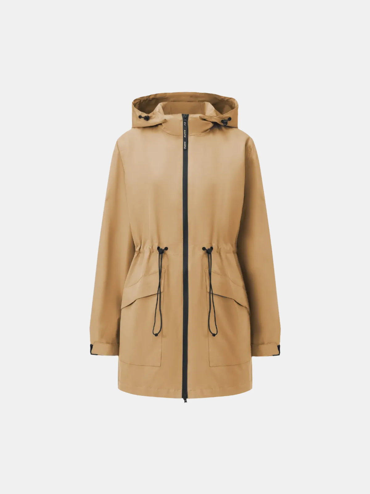 PUFFLT Mid Length Raincoat