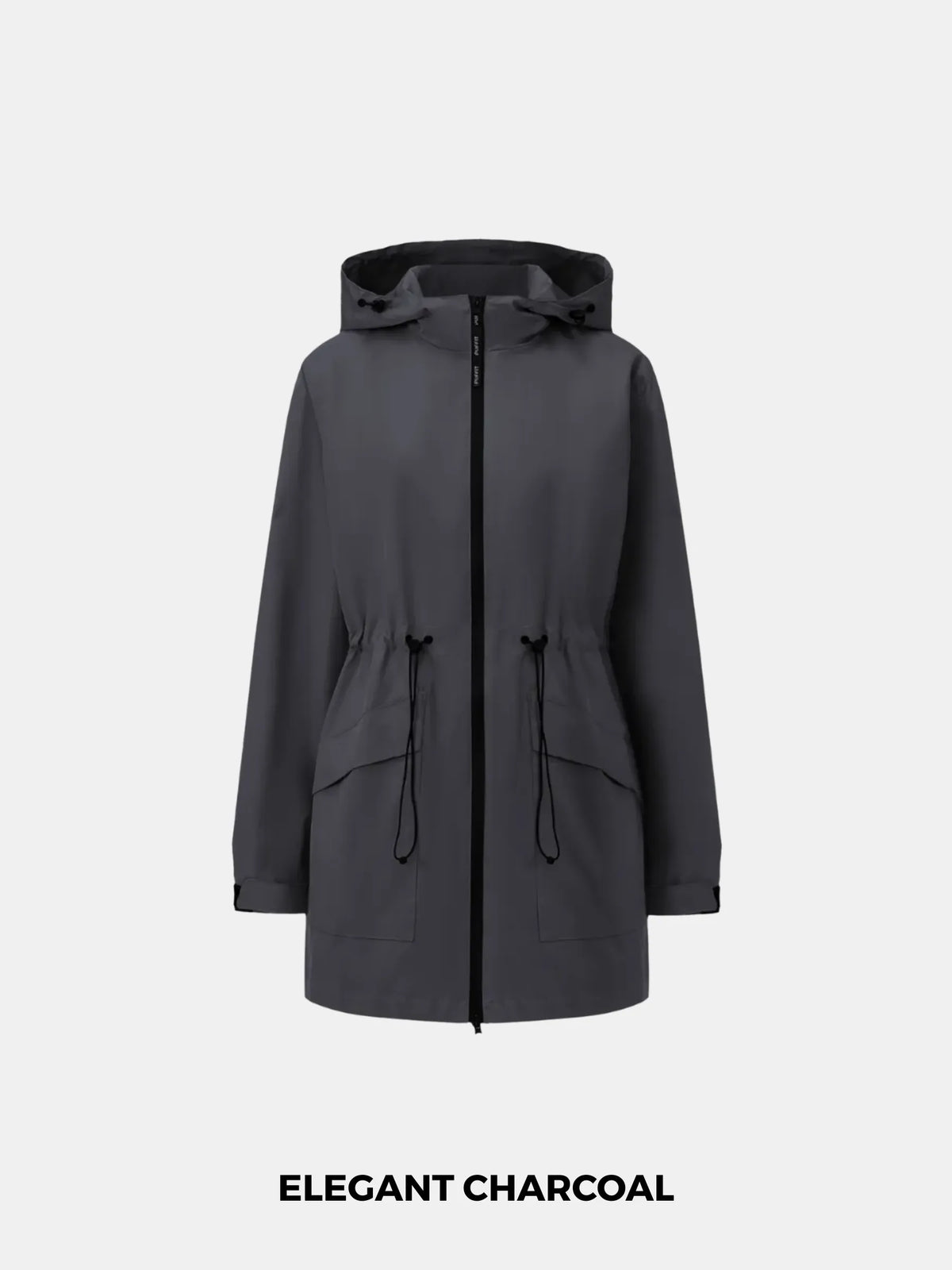 PUFFLT Mid Length Raincoat