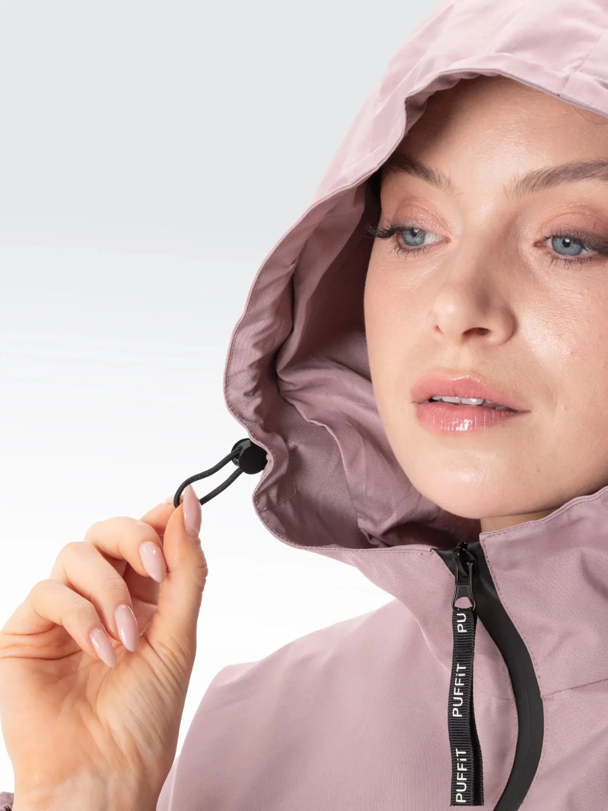 PUFFLT Full Zip Rain Jacket