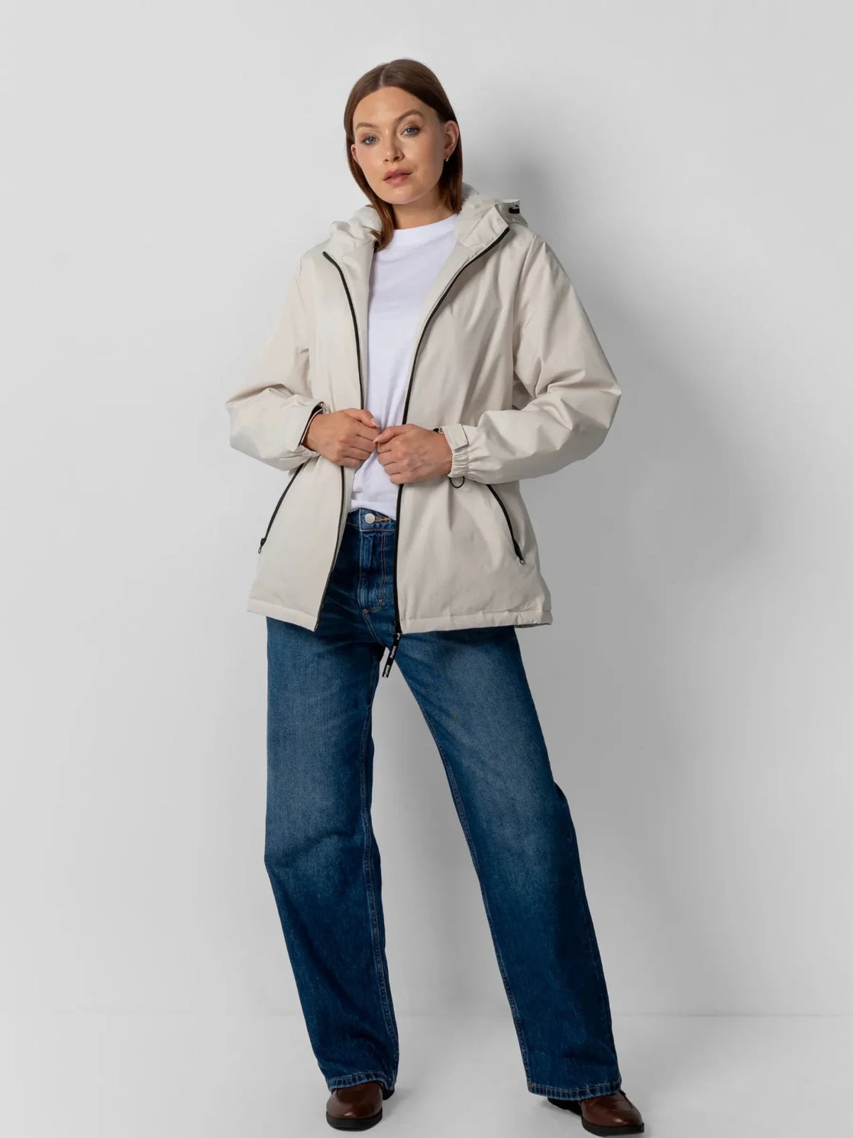 PUFFLT Full Zip Rain Jacket