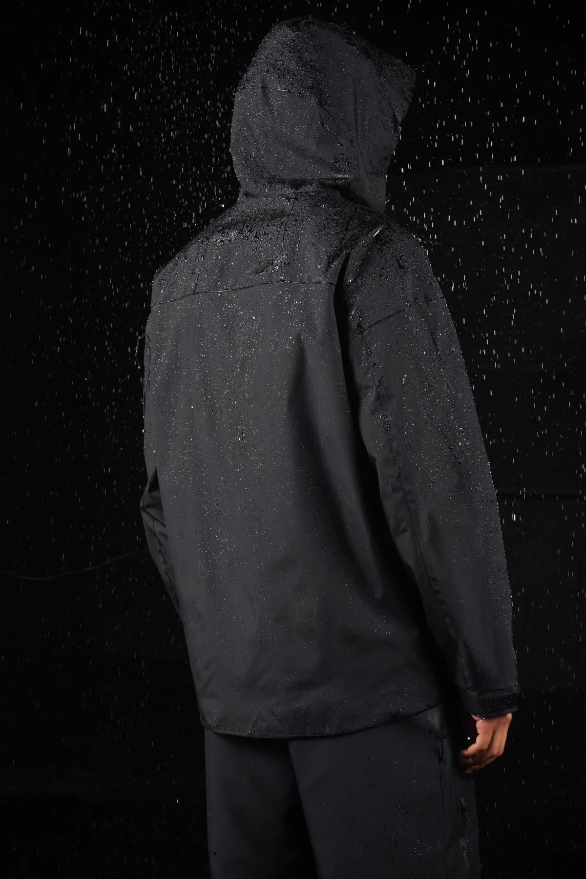 PUFFLT Men's Rain Hoodie