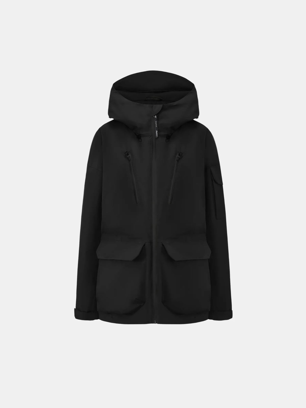 PUFFLT Men’s Multi-Pocket Rain Jacket