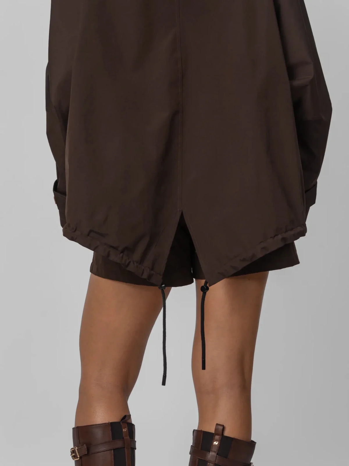 PUFFLT One Size Mid Length Oversized Rain Jacket