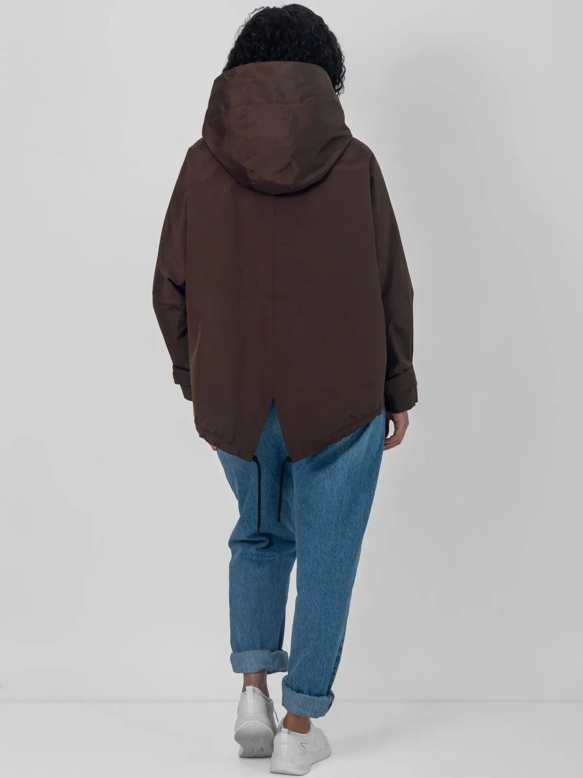 PUFFLT One Size Mid Length Oversized Rain Jacket