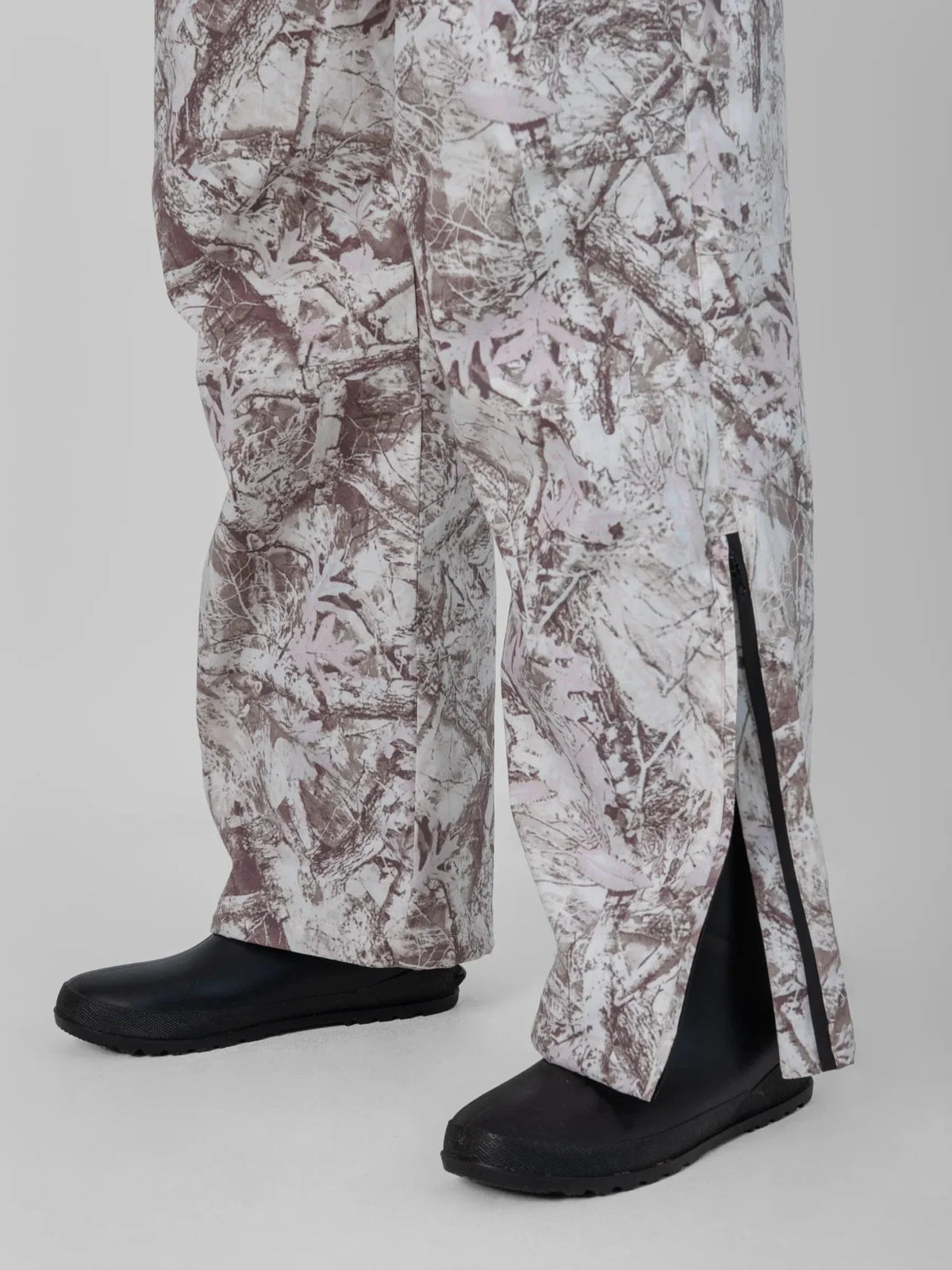 PUFFLT Mist Camo Waterproof Relax Fit Straight Leg Trousers